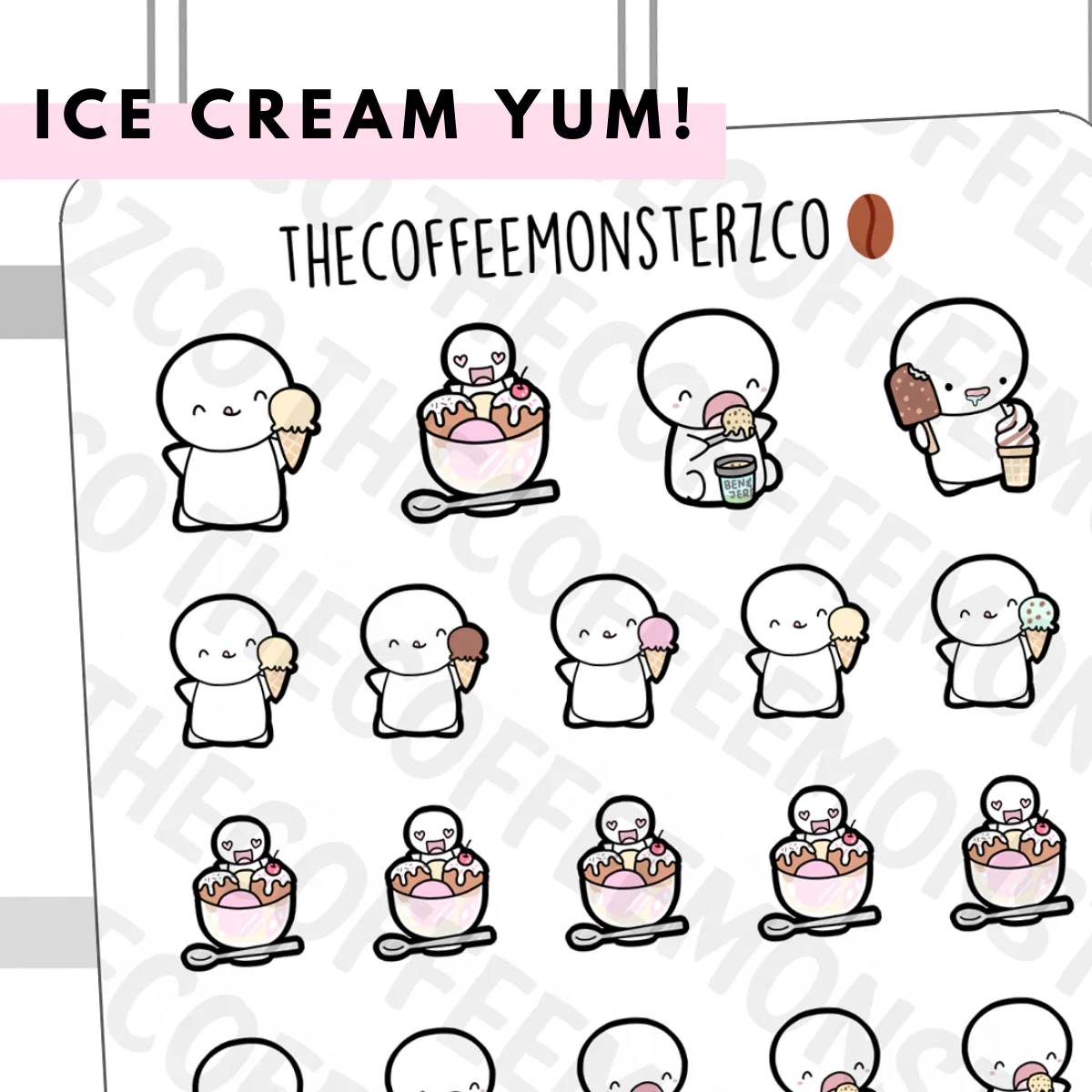 Ice Cream Emotis