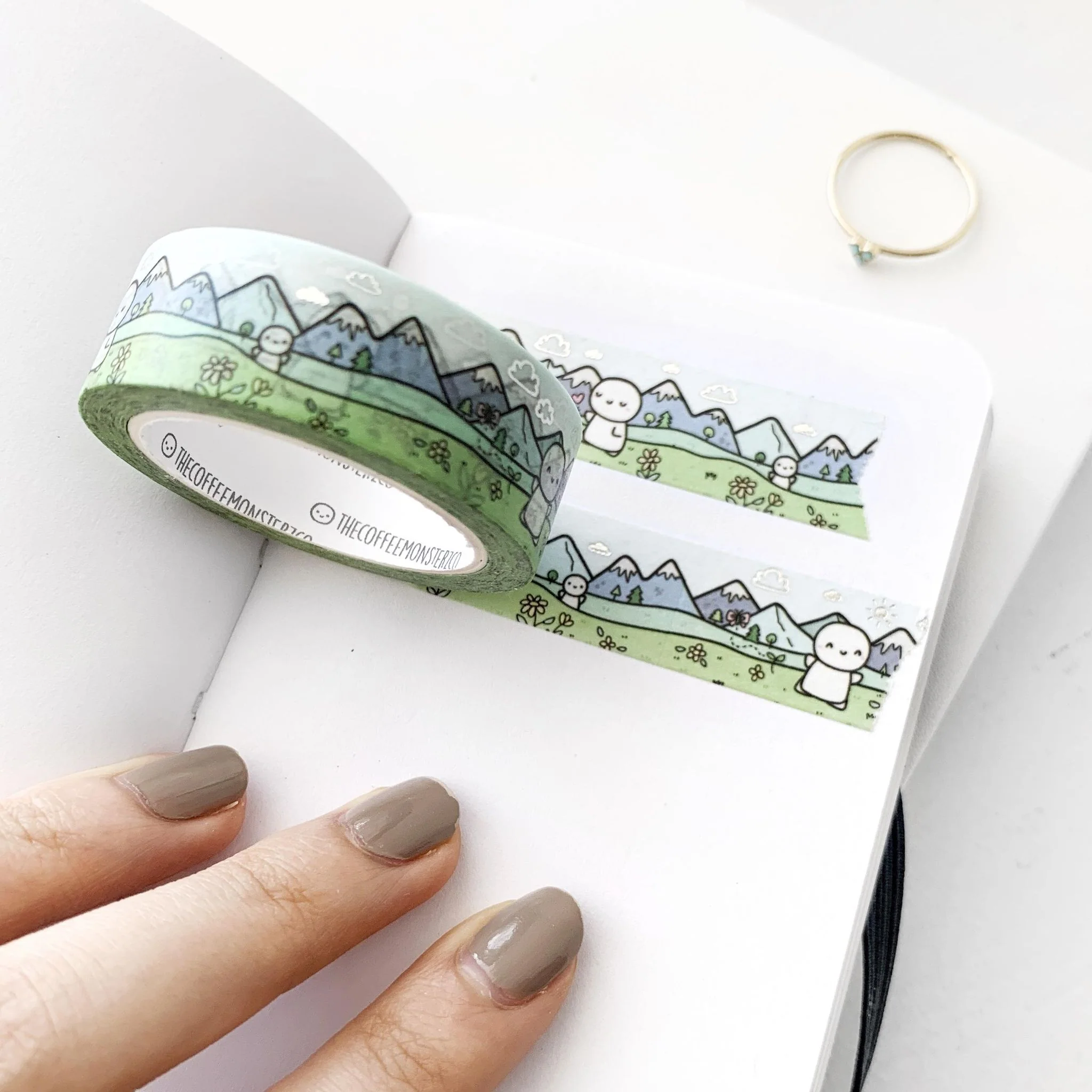 Mountains & Meadows Washi Tape - 15mm
