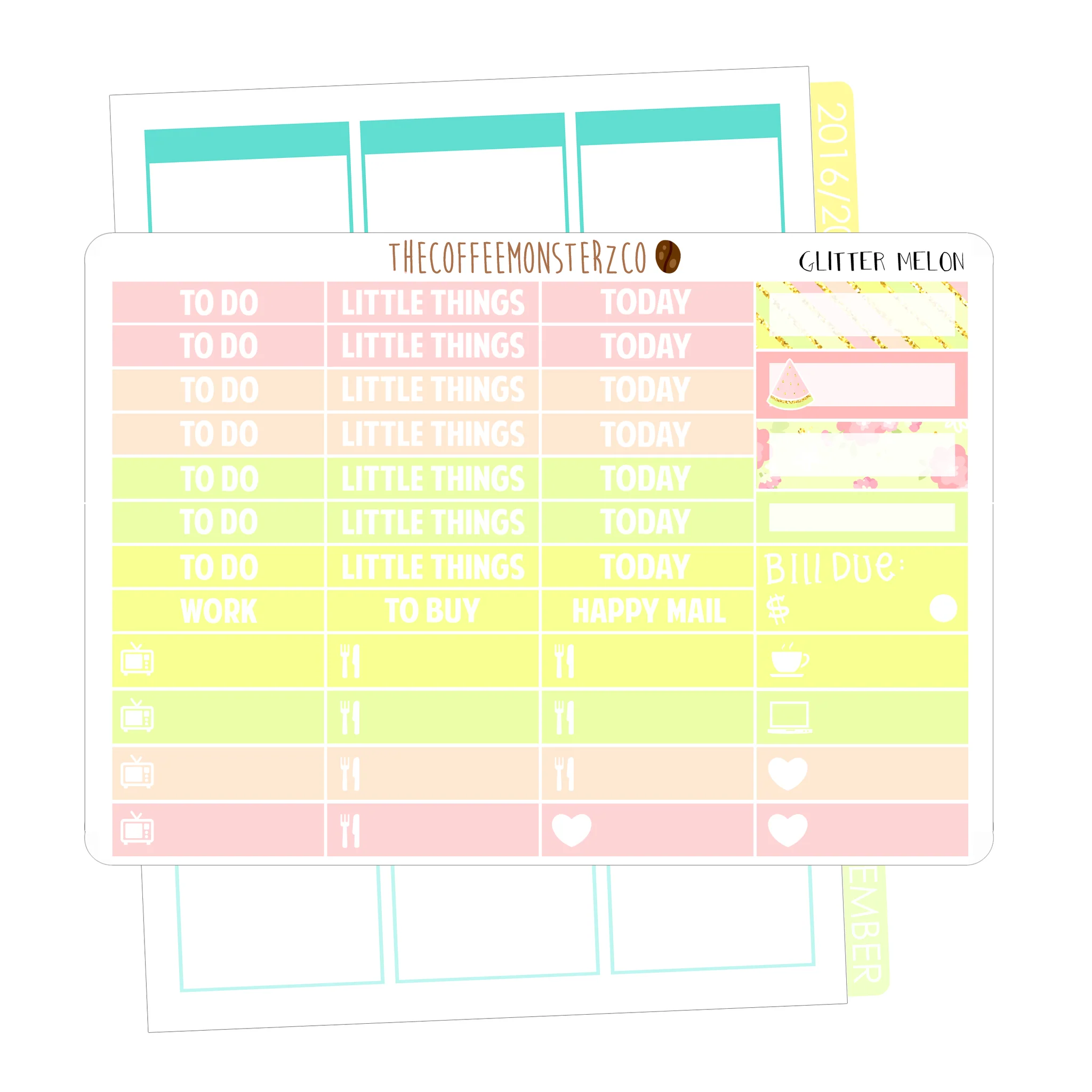 Glitter Melon Full Vertical Kit (FINAL STOCK)