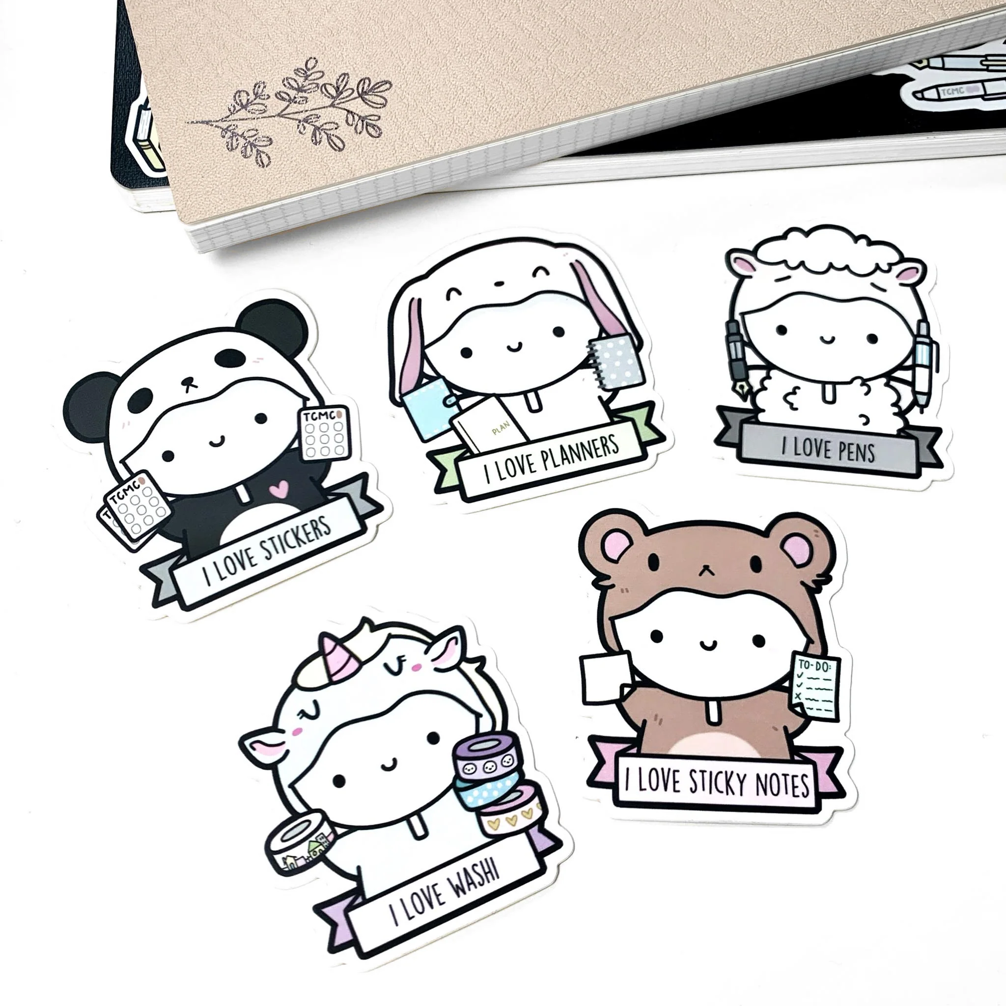 Stationery Lover Onesies - Vinyl Sticker