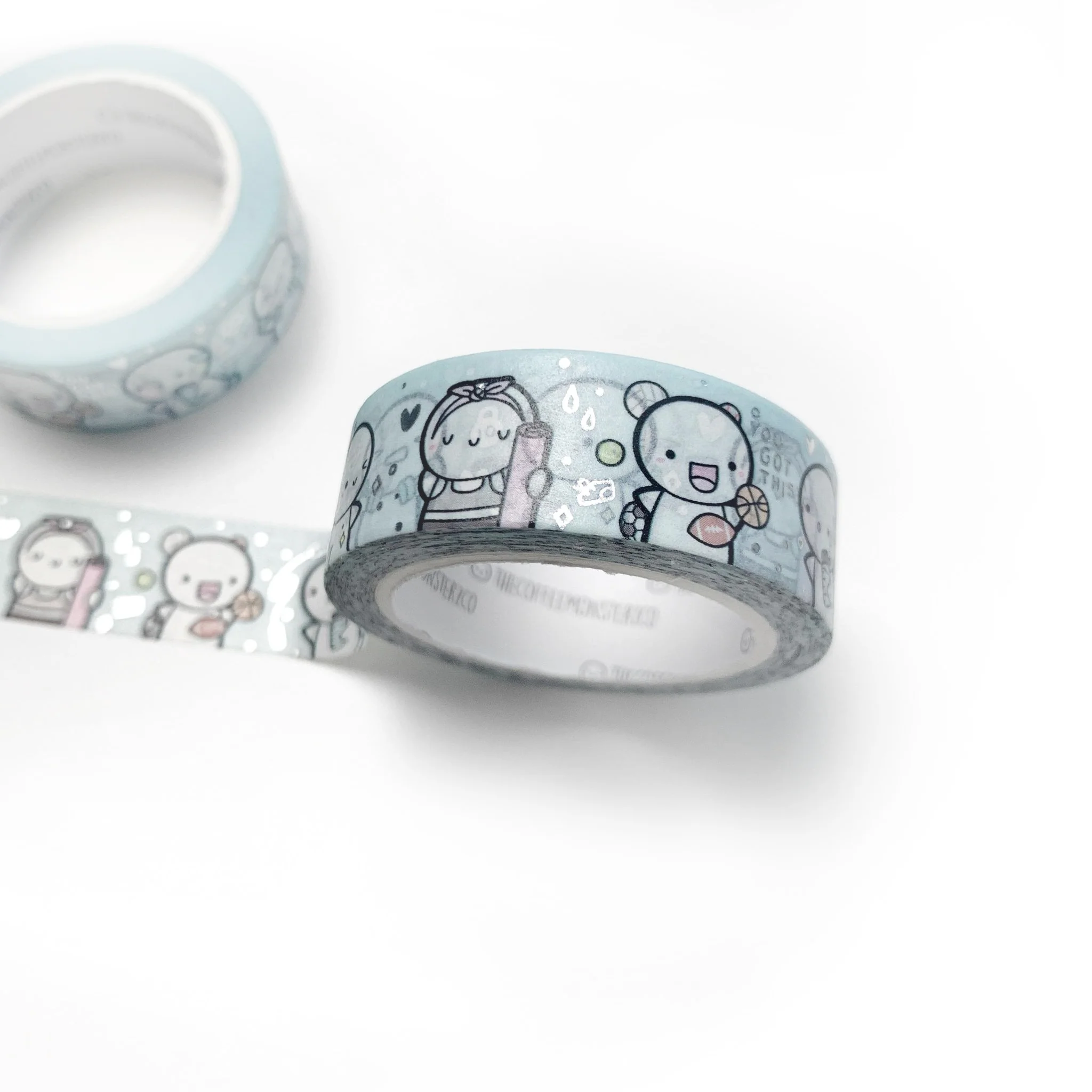Fitness Fun Washi Tape - 15mm (1 per customer)
