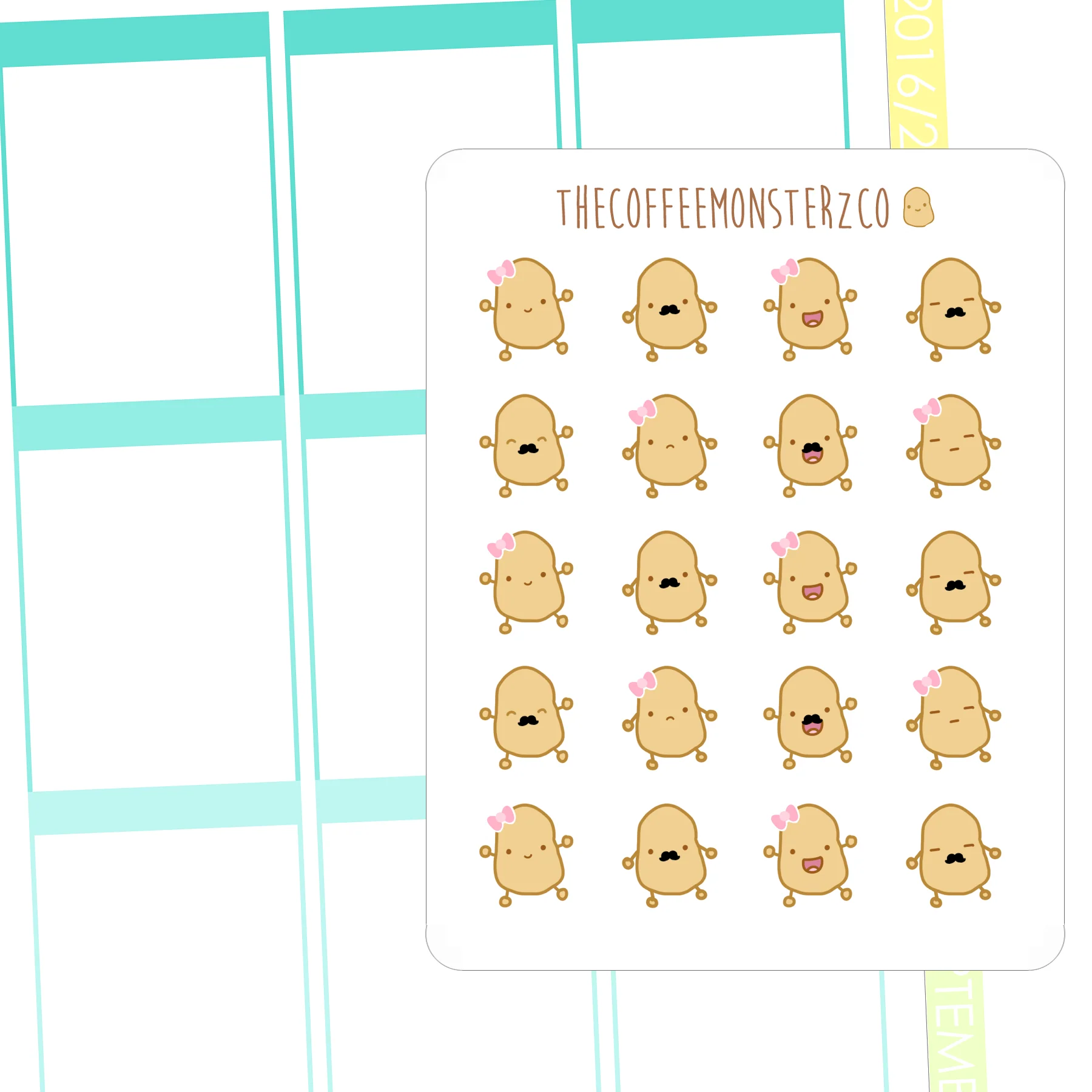 tater emoticons (FINAL STOCK)