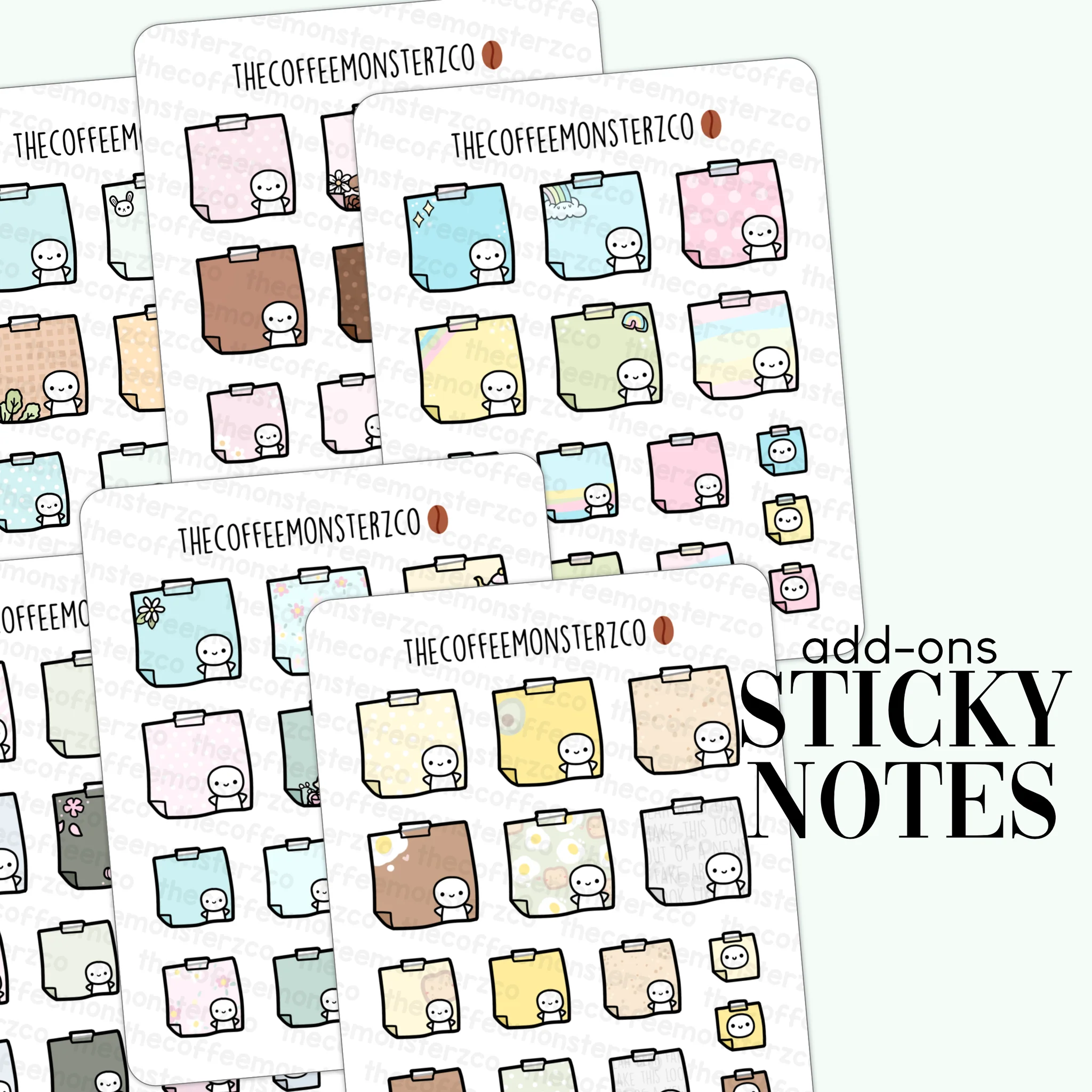 2023 Coordinating Add-ons - Sticky Notes - Part 1