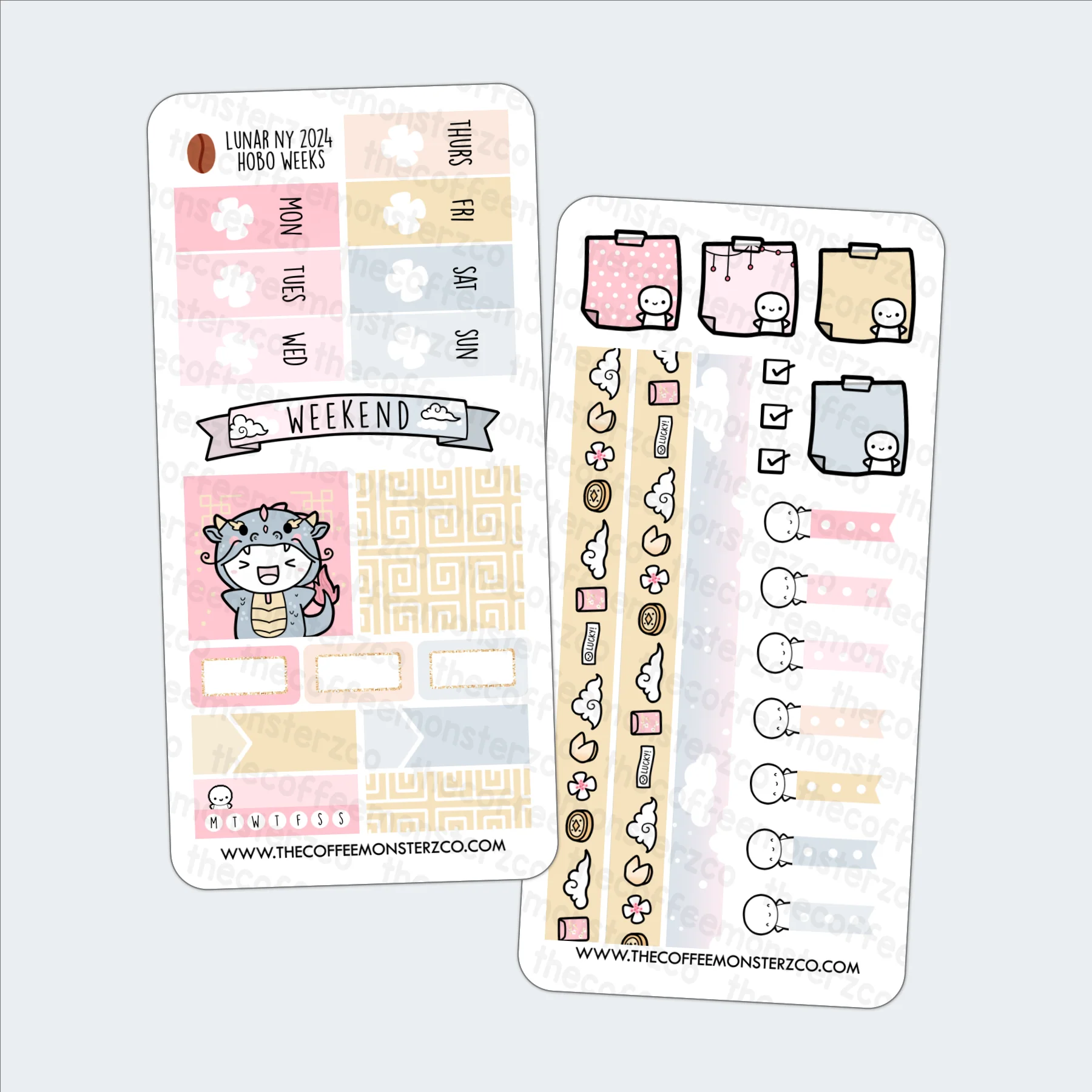 Lunar New Year 2024 Hobonichi Weeks Kit