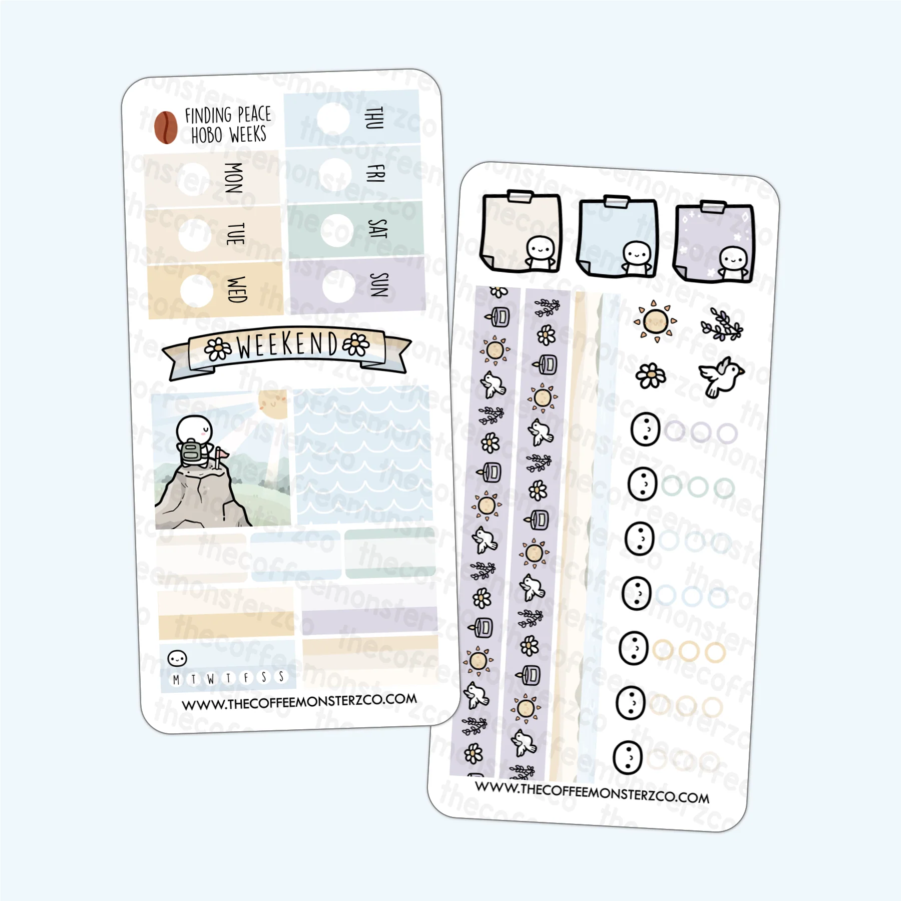 Finding Peace Hobonichi Weeks Kit