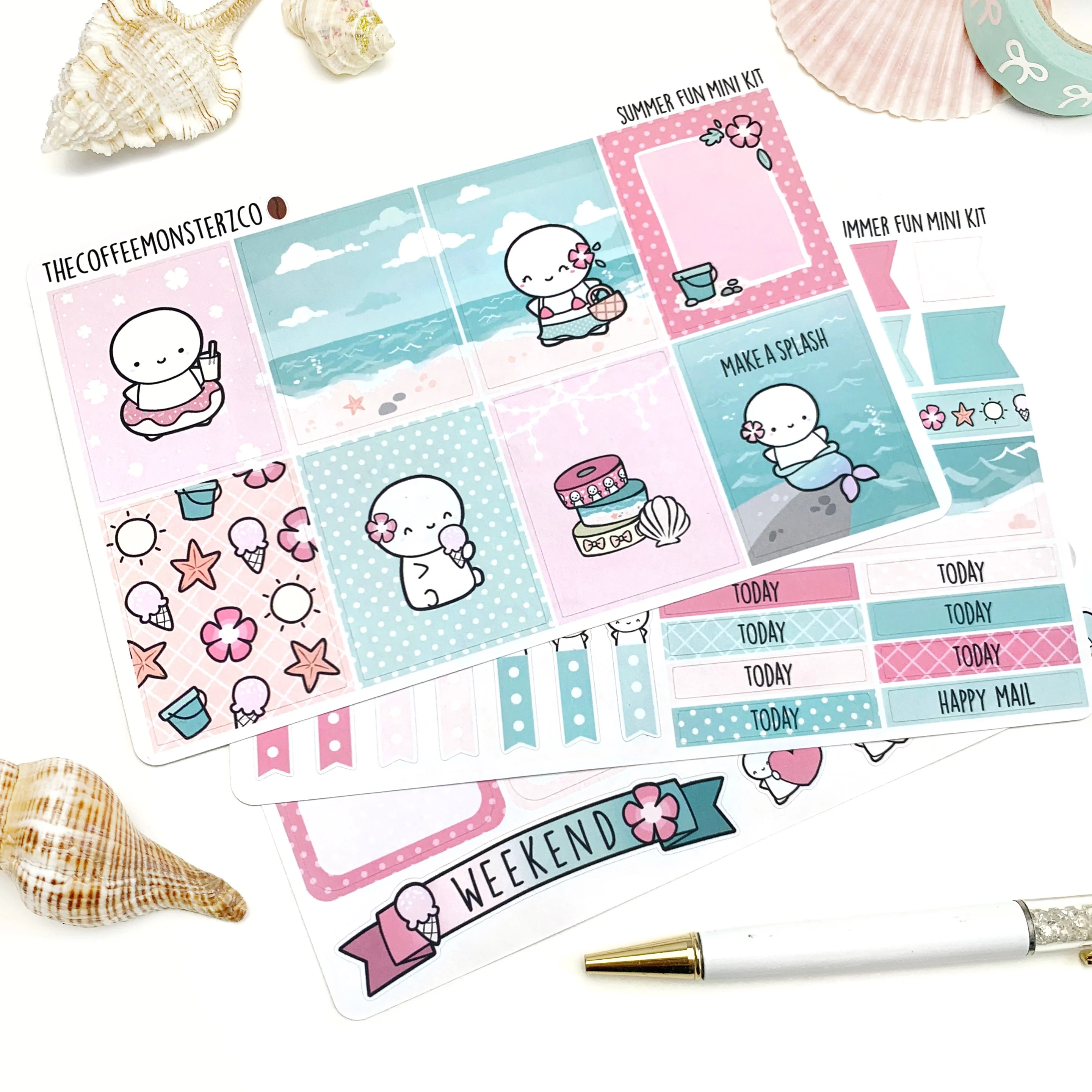 Summer Fun Emoti Mini Kit