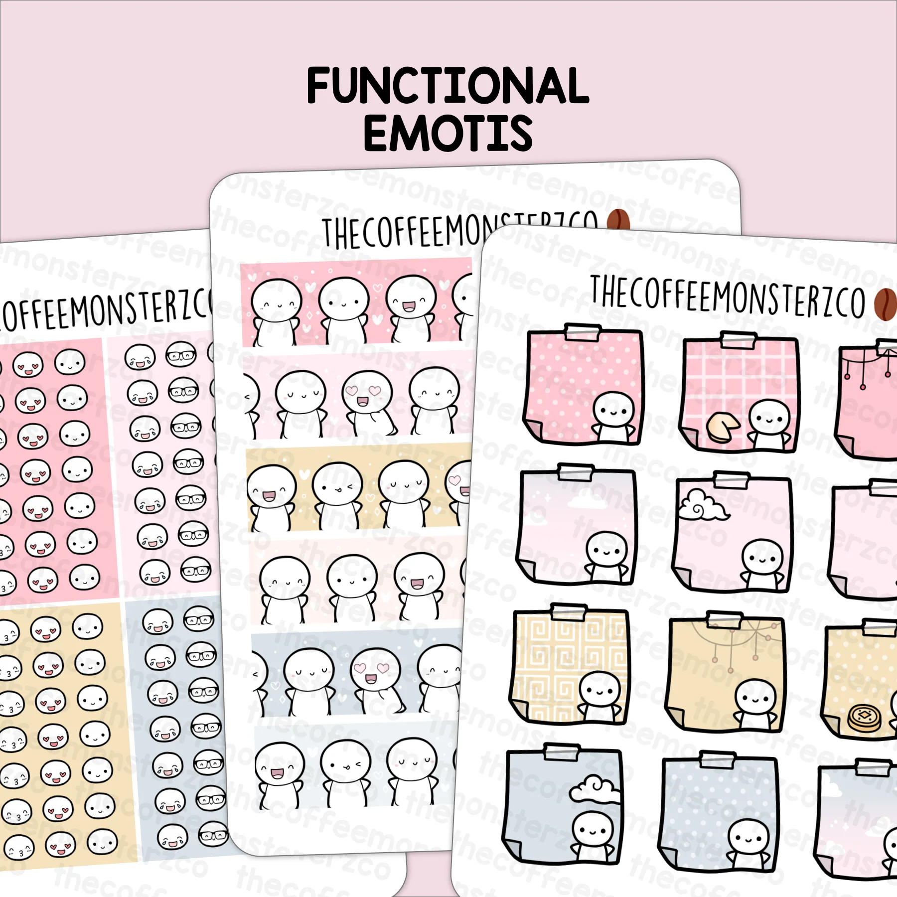 Lunar New Year 2024 Functional Stickers (FINAL STOCK)