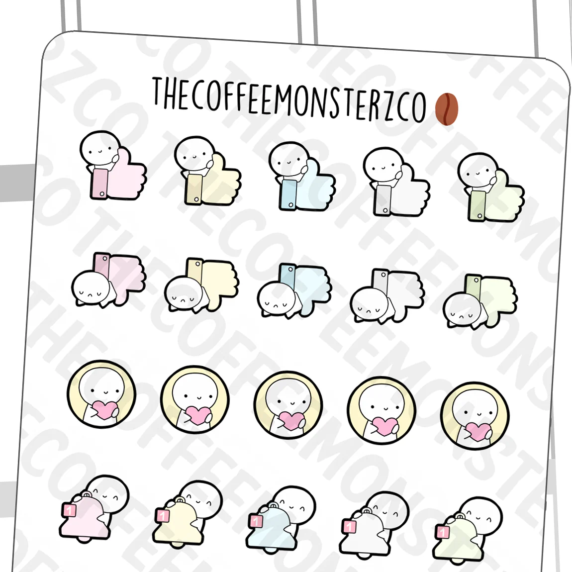 Social Media Notification Icons