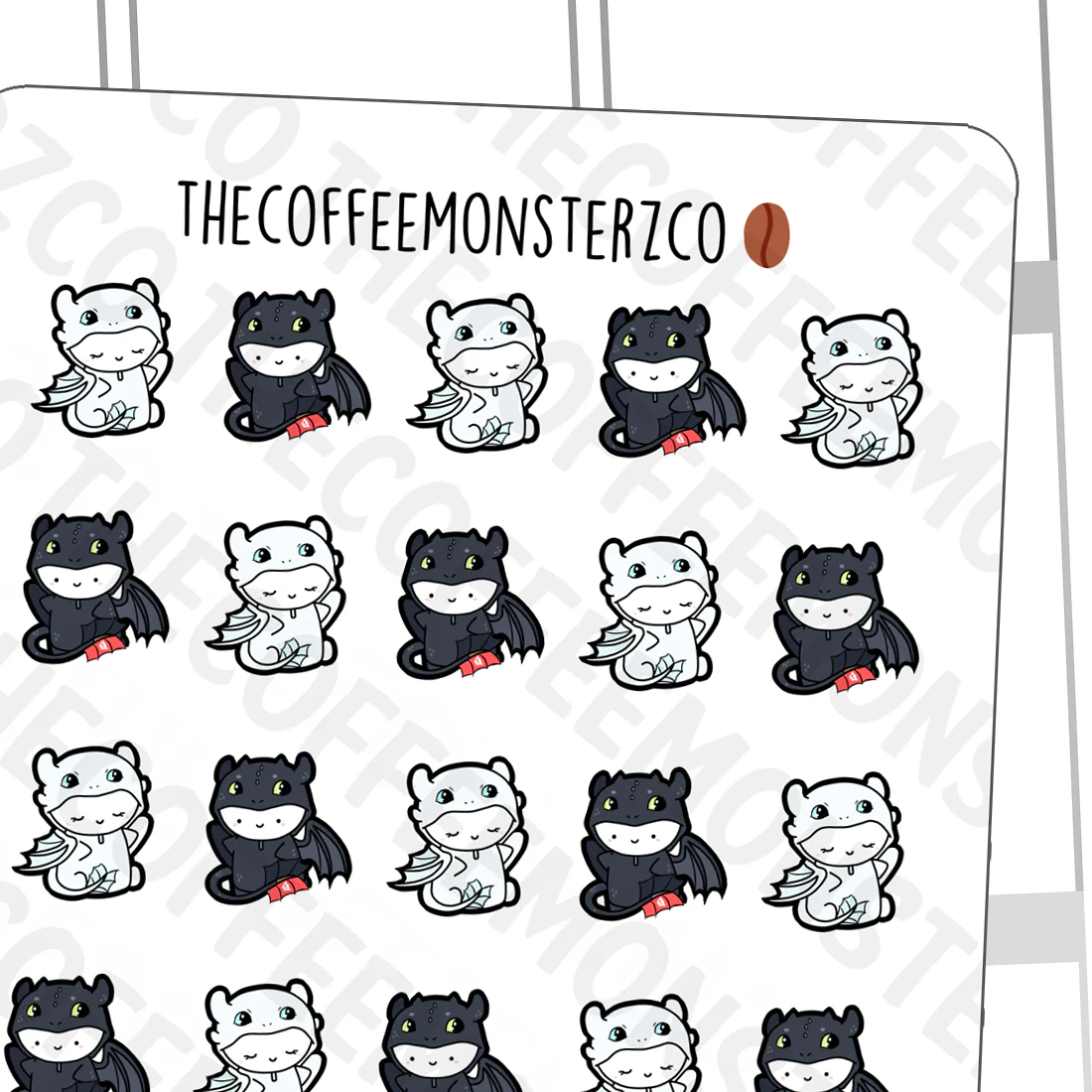 Toothless and Light Fury Onesies
