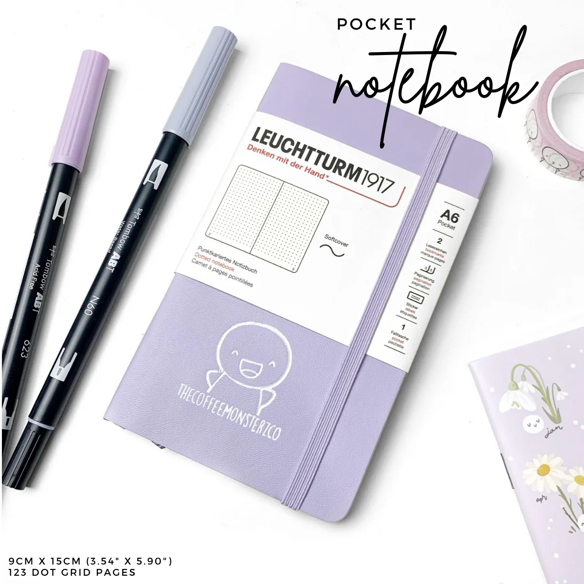 Emoti Leuchtturm1917 Pocket Notebook - Softcover