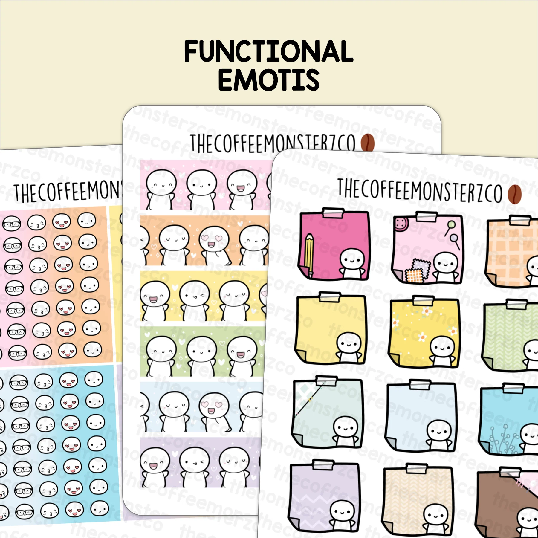 Be Bold Functional Stickers