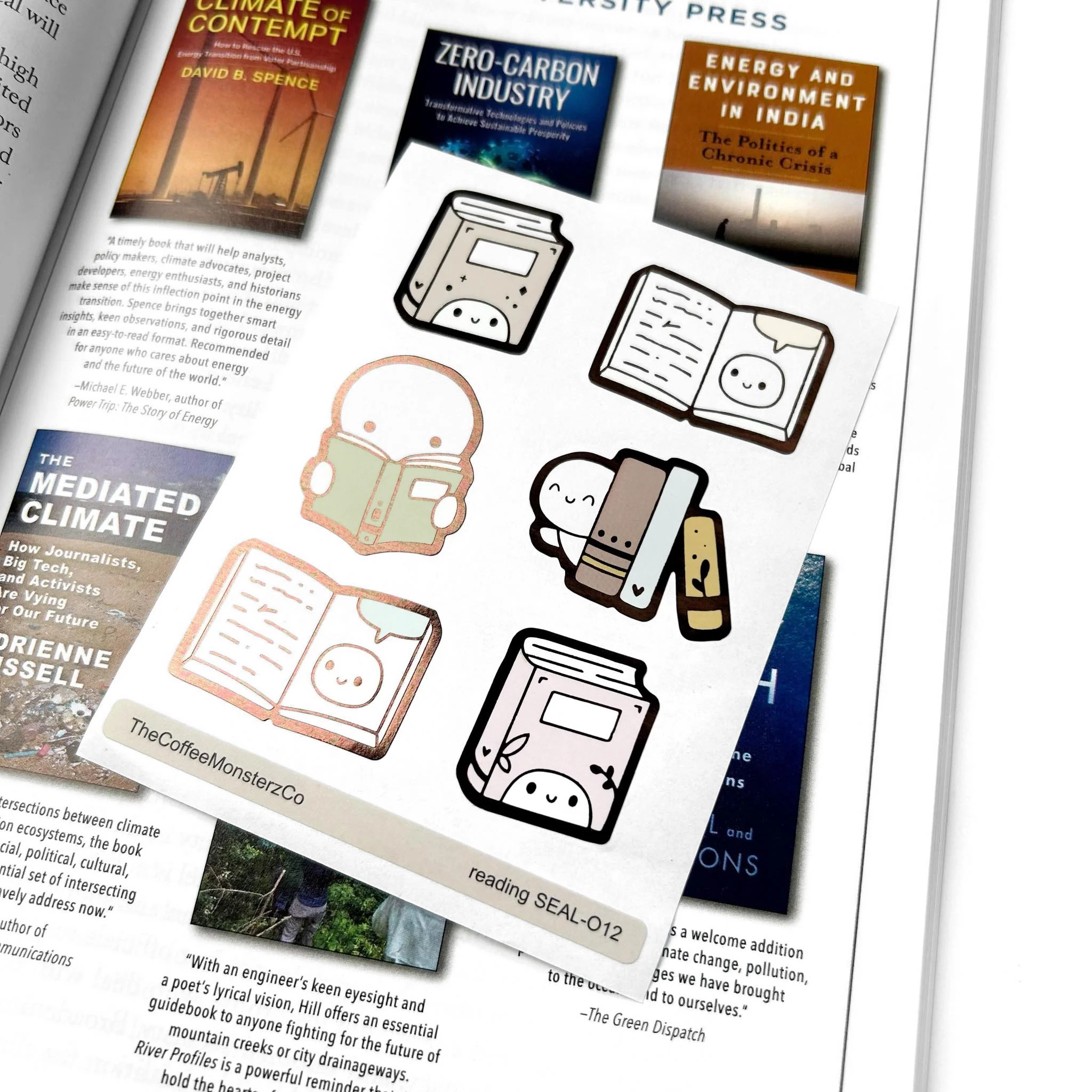 Reading - Sticker Seals