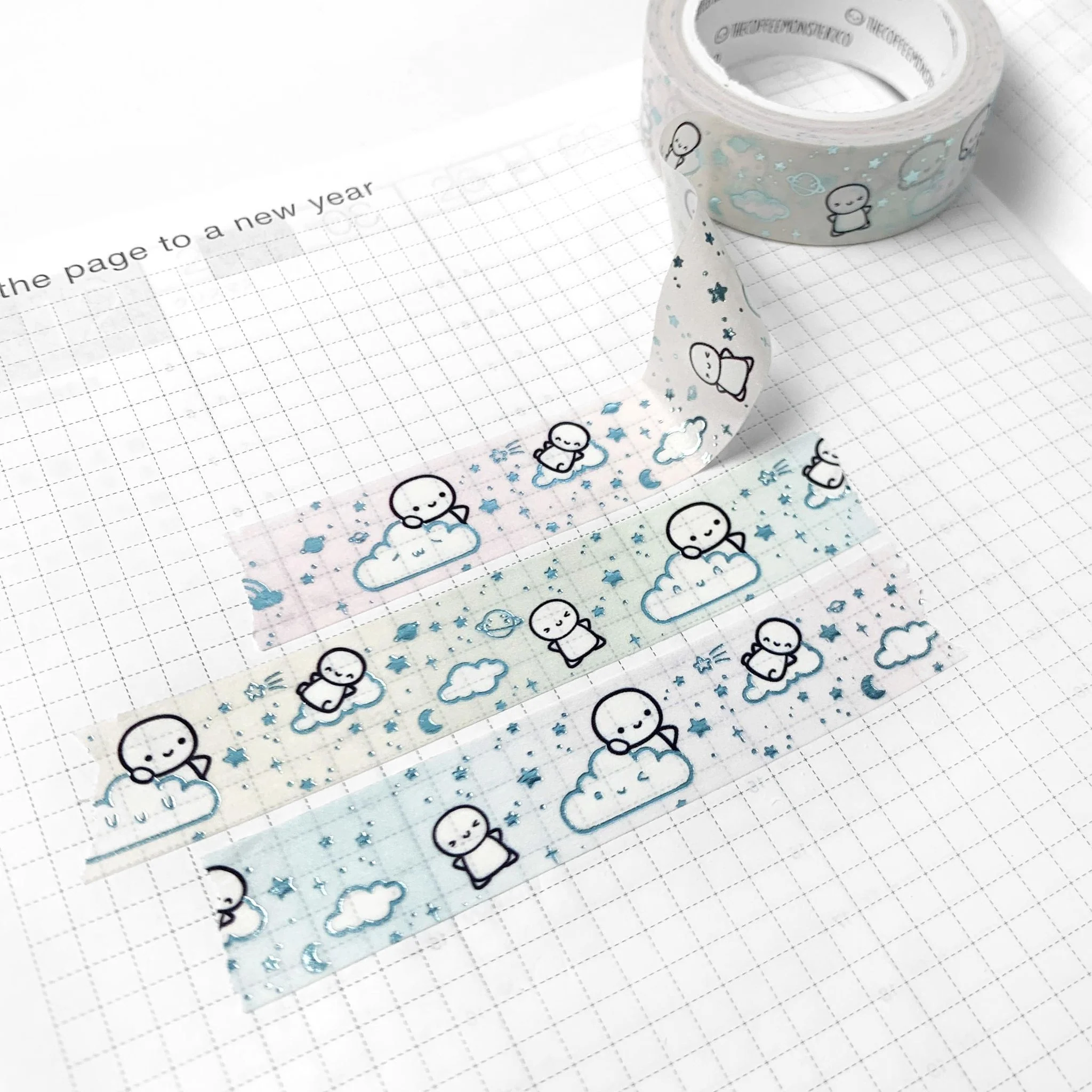 Muted Galaxy Washi Tape - 15mm
