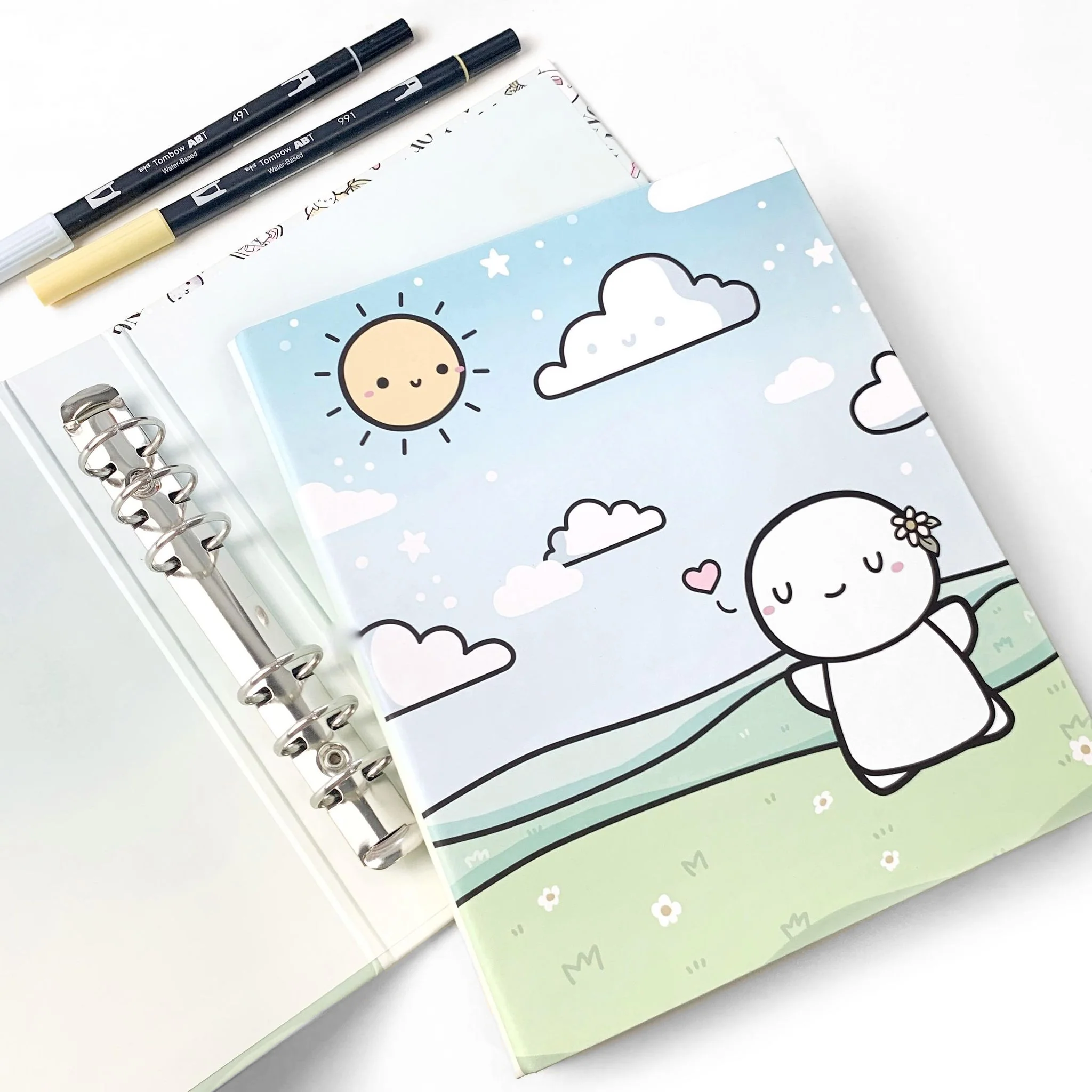 Sticker Binder - A New Day Cover