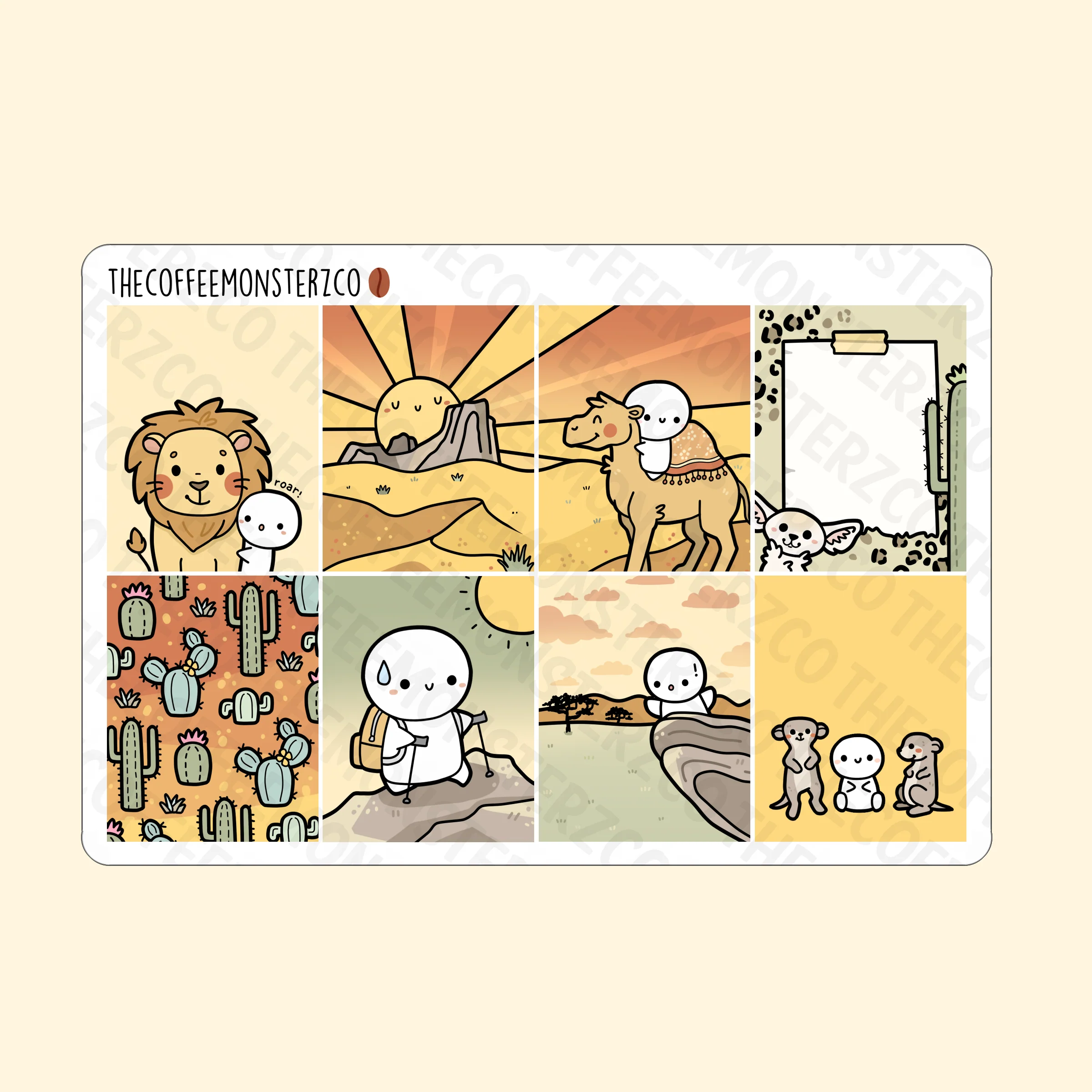 Desert Stroll Emoti Mini Kit