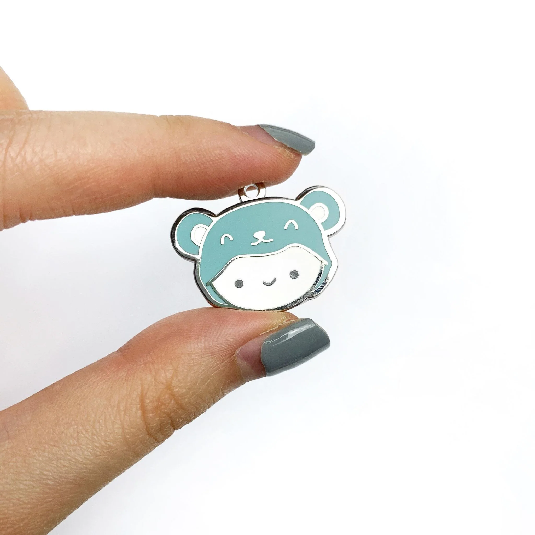 Polar Bear Onesie - Silver Charm
