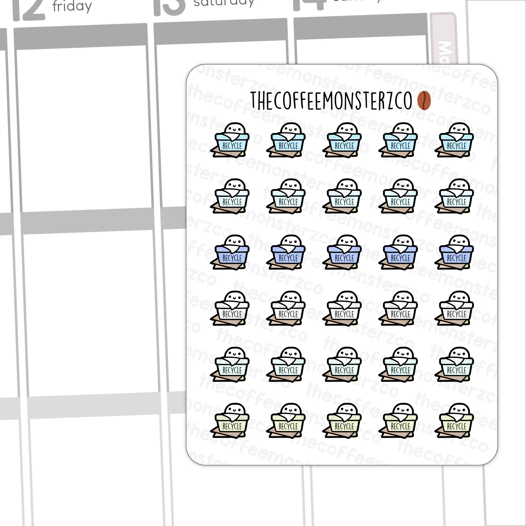 Recycling Emoti Icons