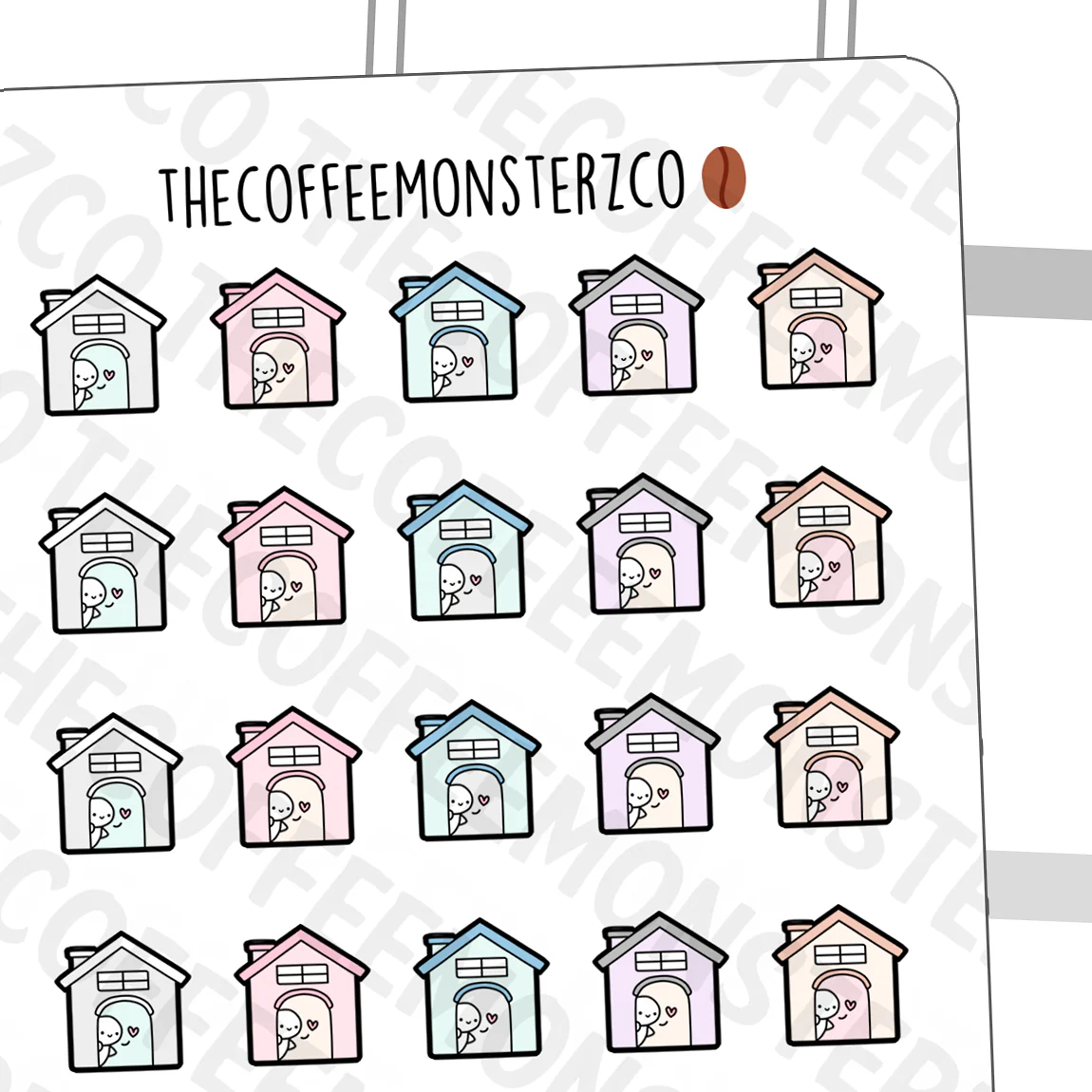 House Doodle Emotis