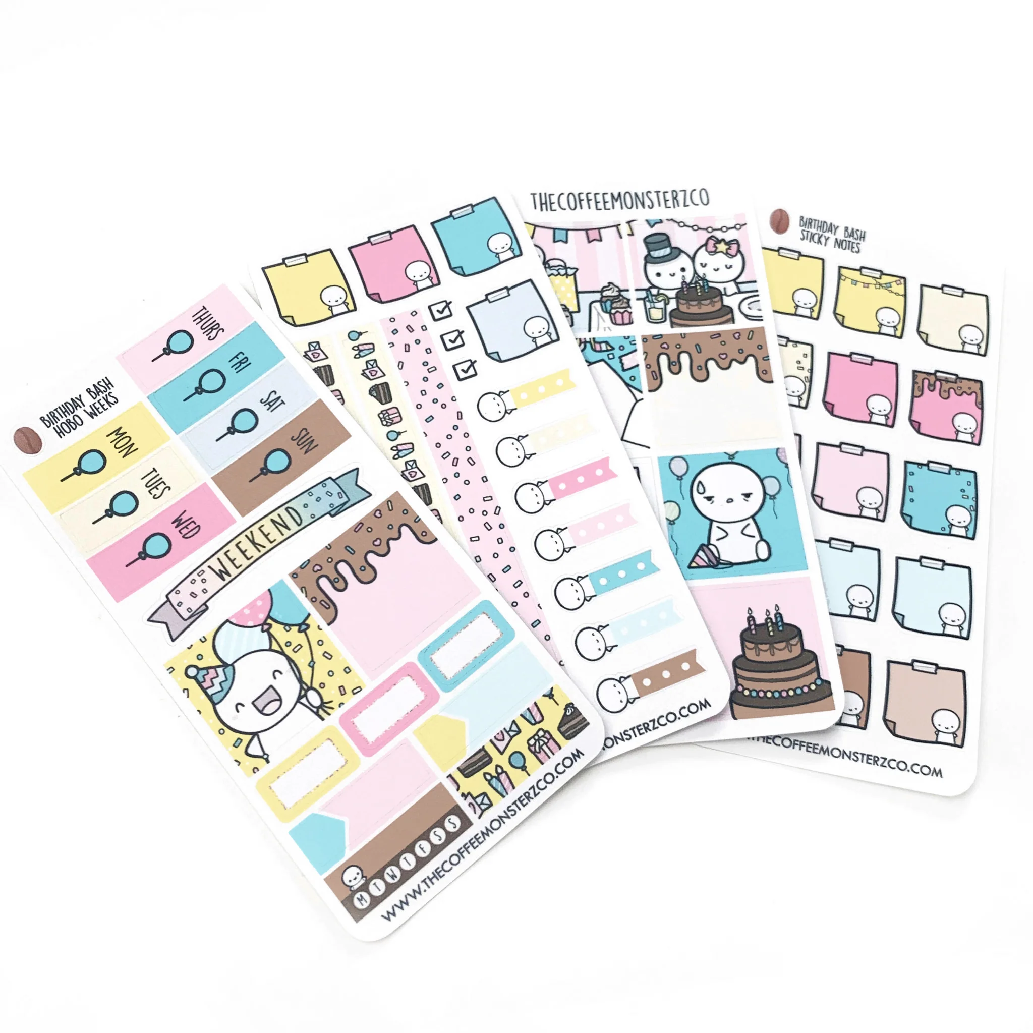 Birthday Bash Hobonichi Weeks Kit