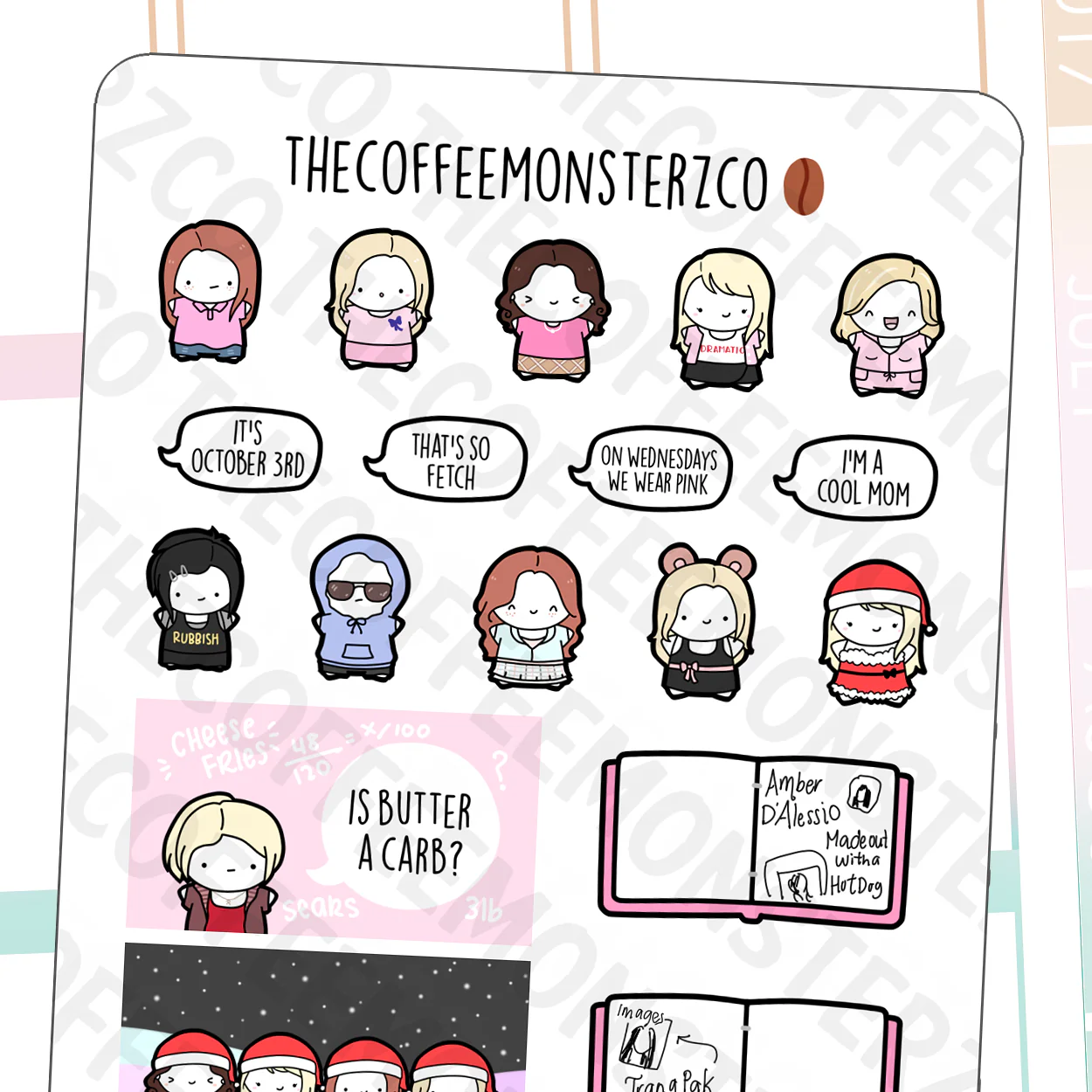 Mean Girls Sampler (FINAL STOCK)