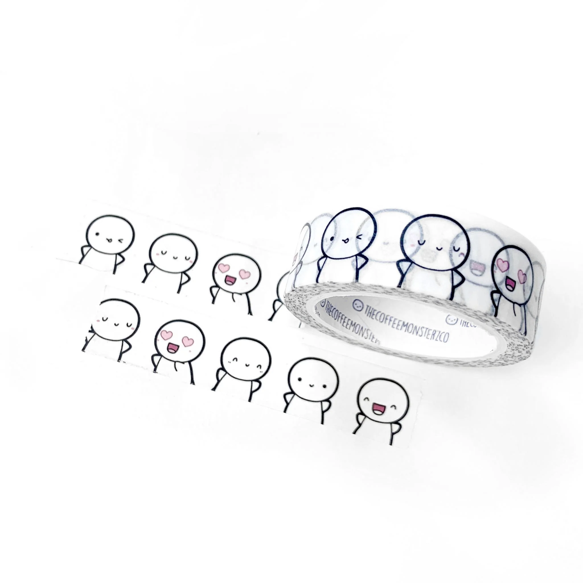 Classic Emotis 2.0 Washi Tape - 15mm