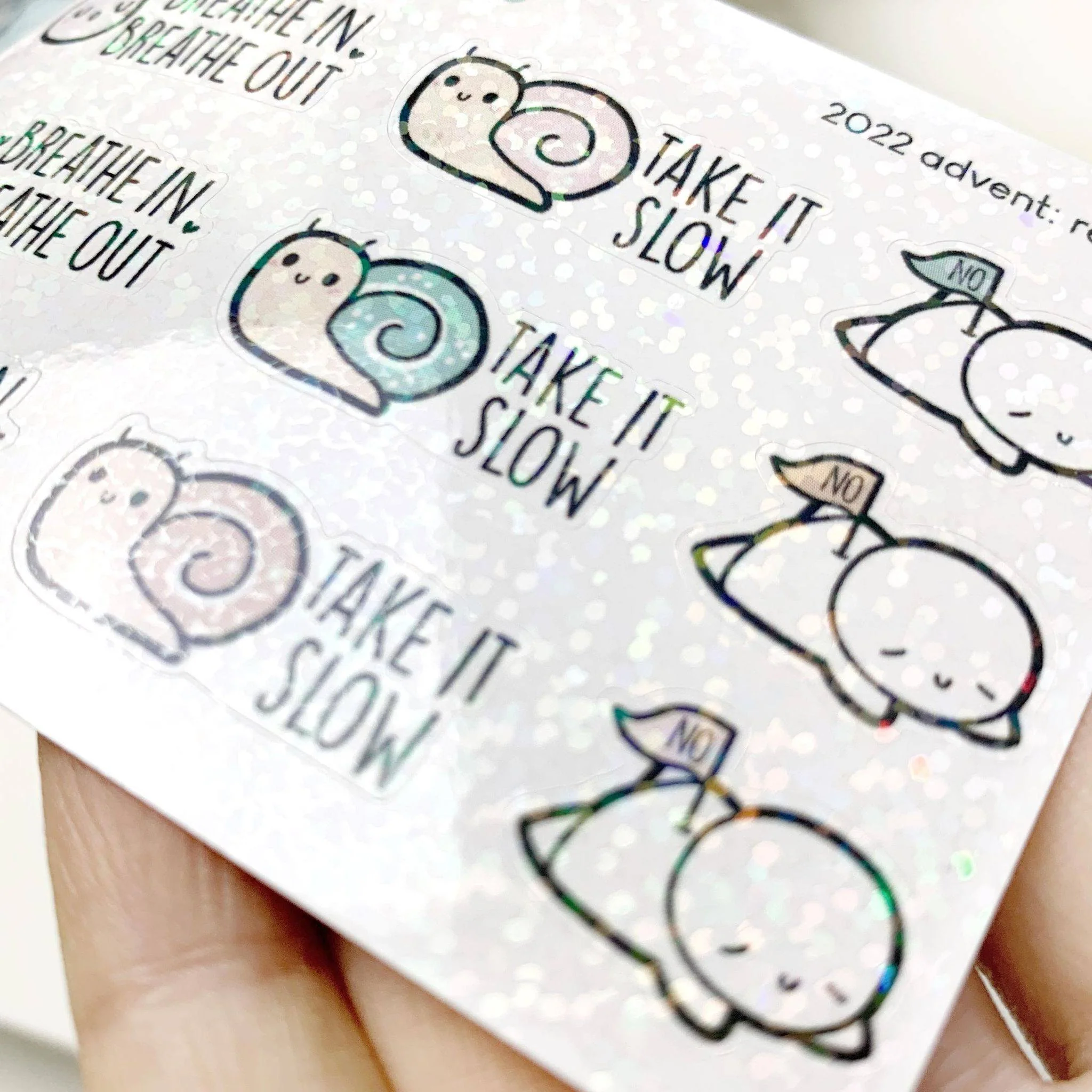 Self Care Mini Sticker Sheets Pack (1 per customer)
