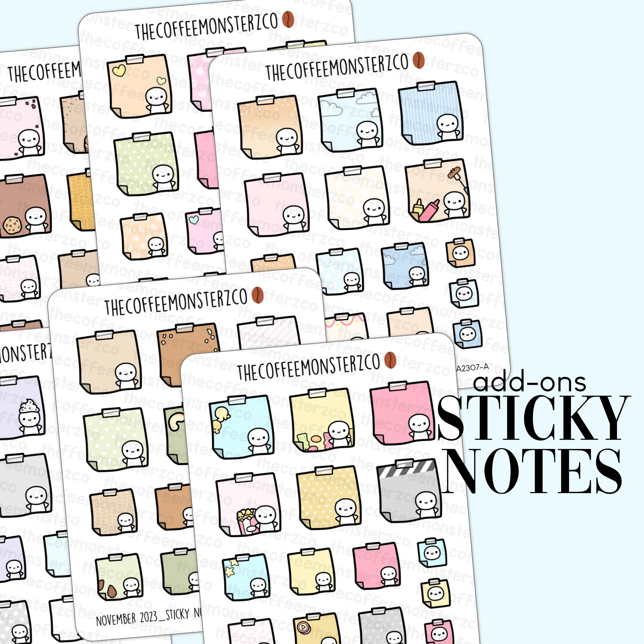 2023 Coordinating Add-ons - Sticky Notes - Part 2
