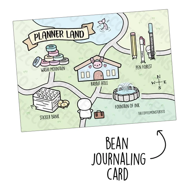 Planner Land - Card Print
