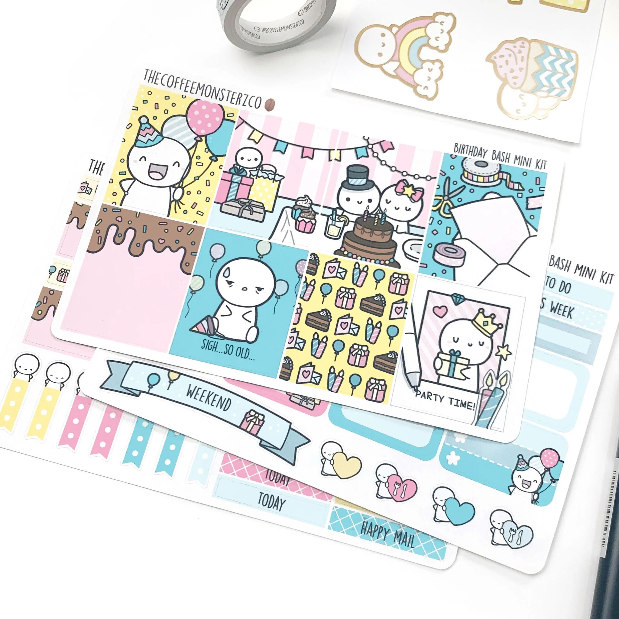 Birthday Bash Emoti Mini Kit