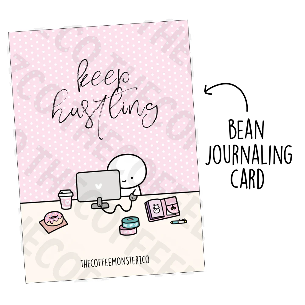 Keep Hustling - Card Print
