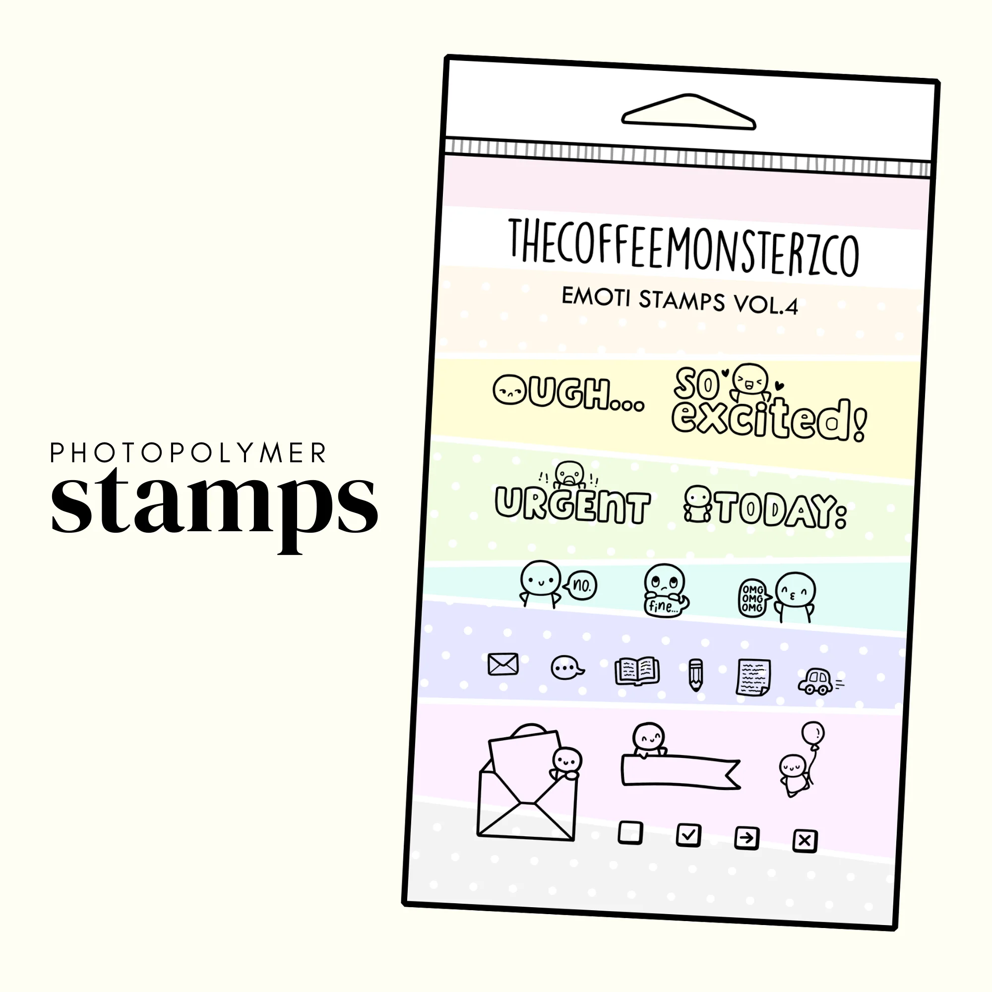 Emoti Stamp Set Vol.4