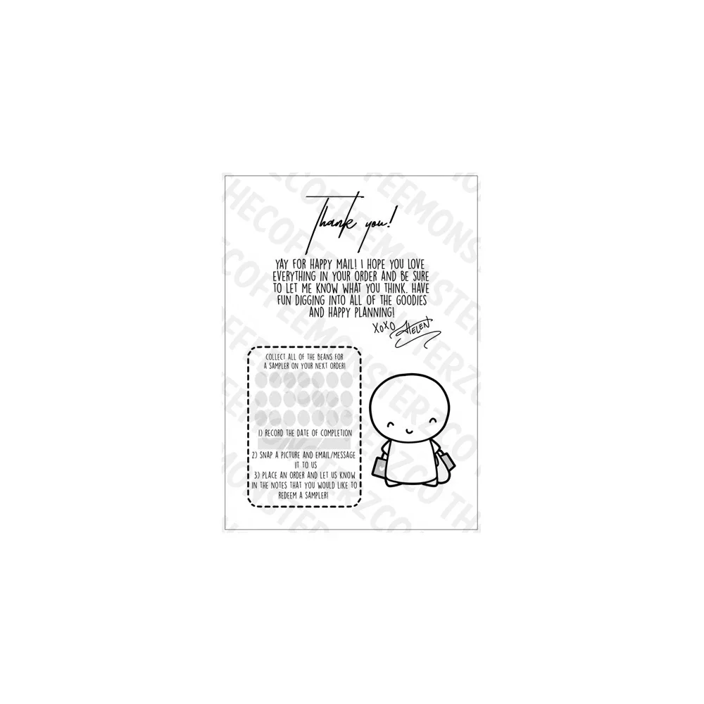 From An Idea To Your Doorstep (Bean Card)