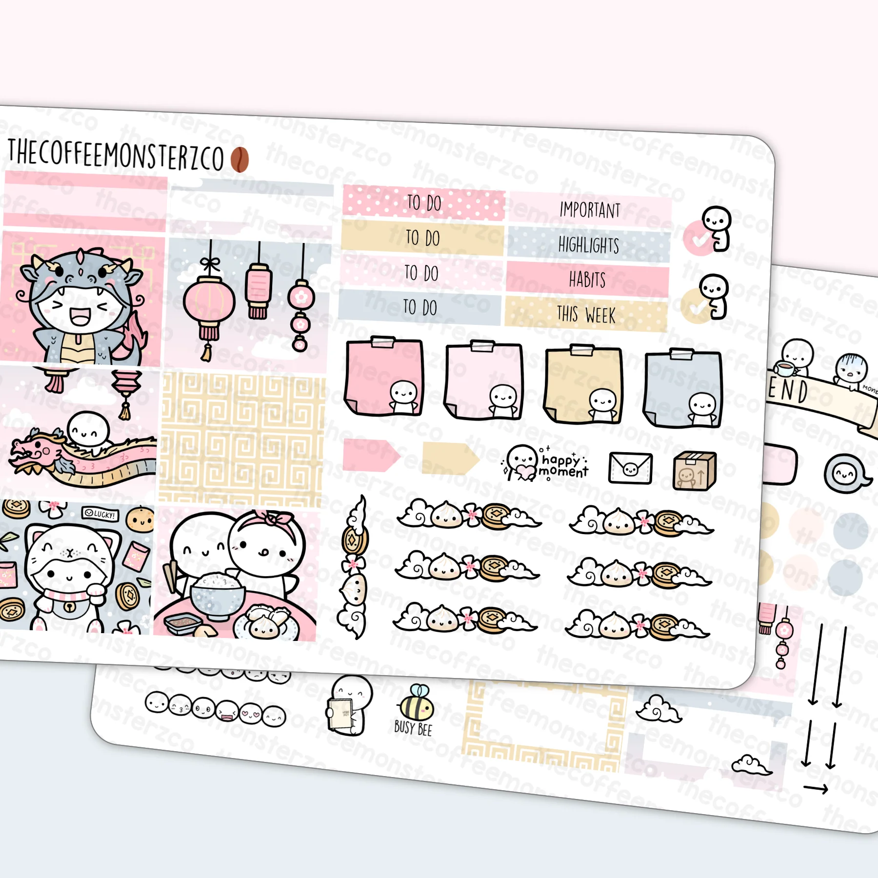 Lunar New Year 2024 Hobonichi Cousin Kit (FINAL STOCK)