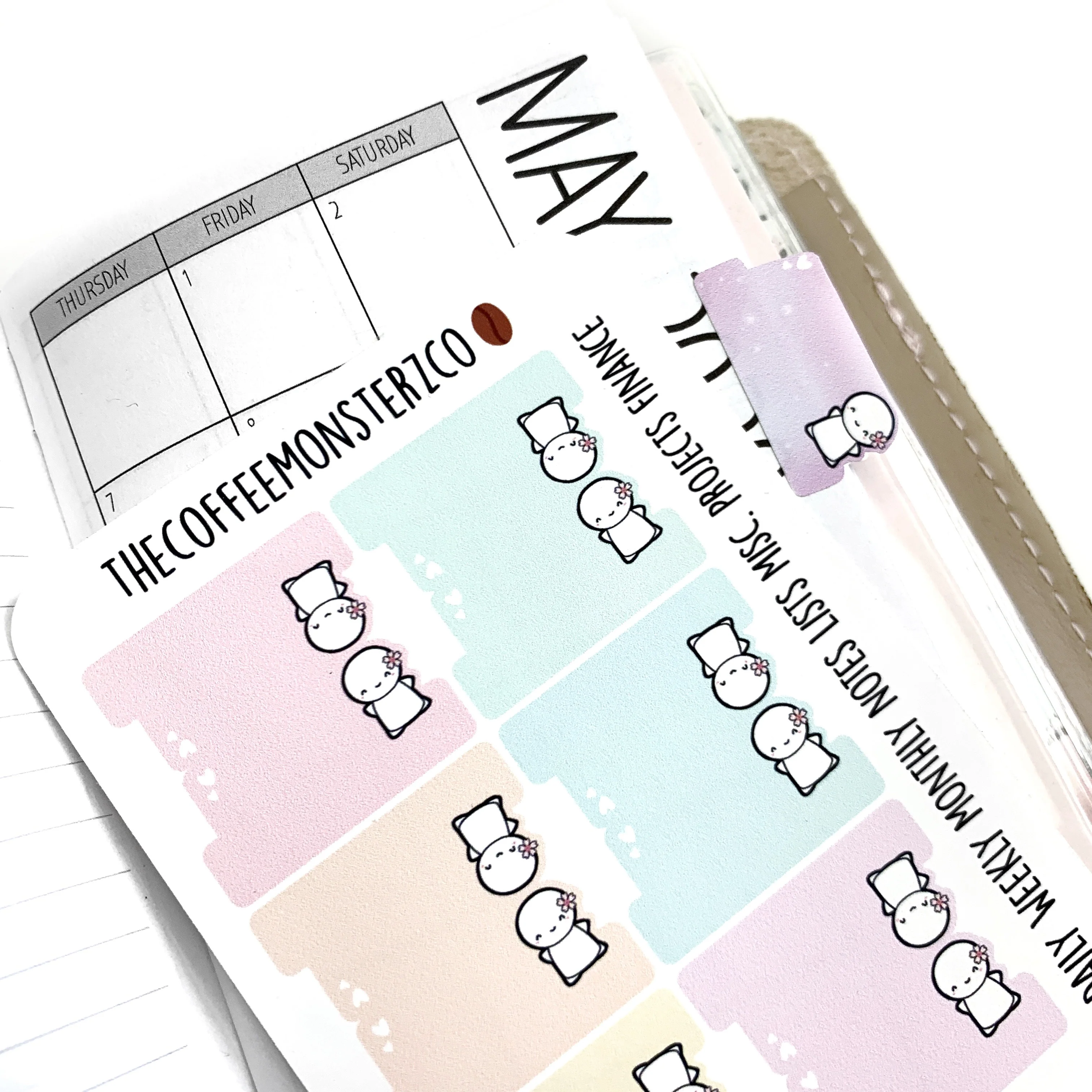 Emoti Tab Stickers (FINAL STOCK)