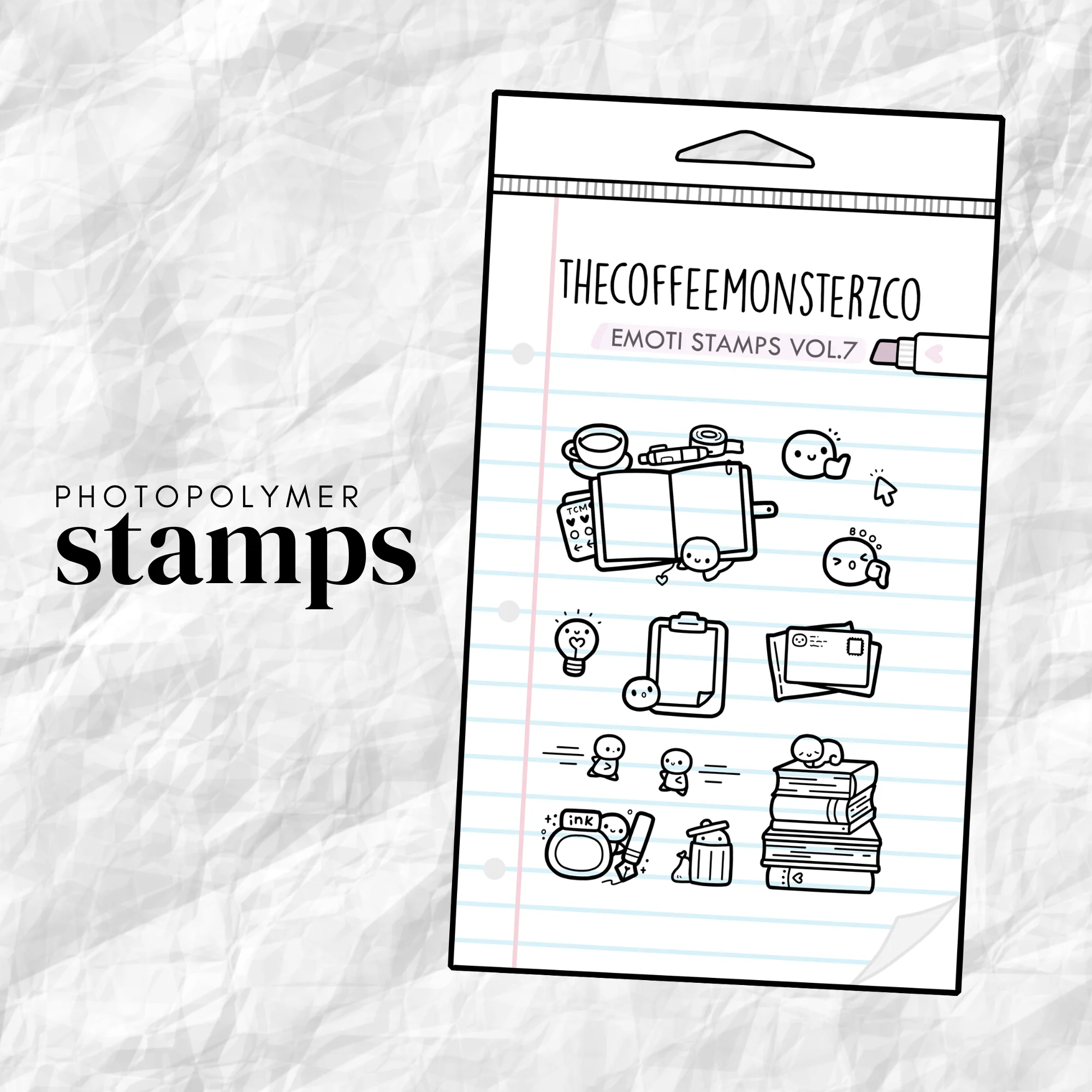 PREORDER Emoti Stamp Set Vol.7