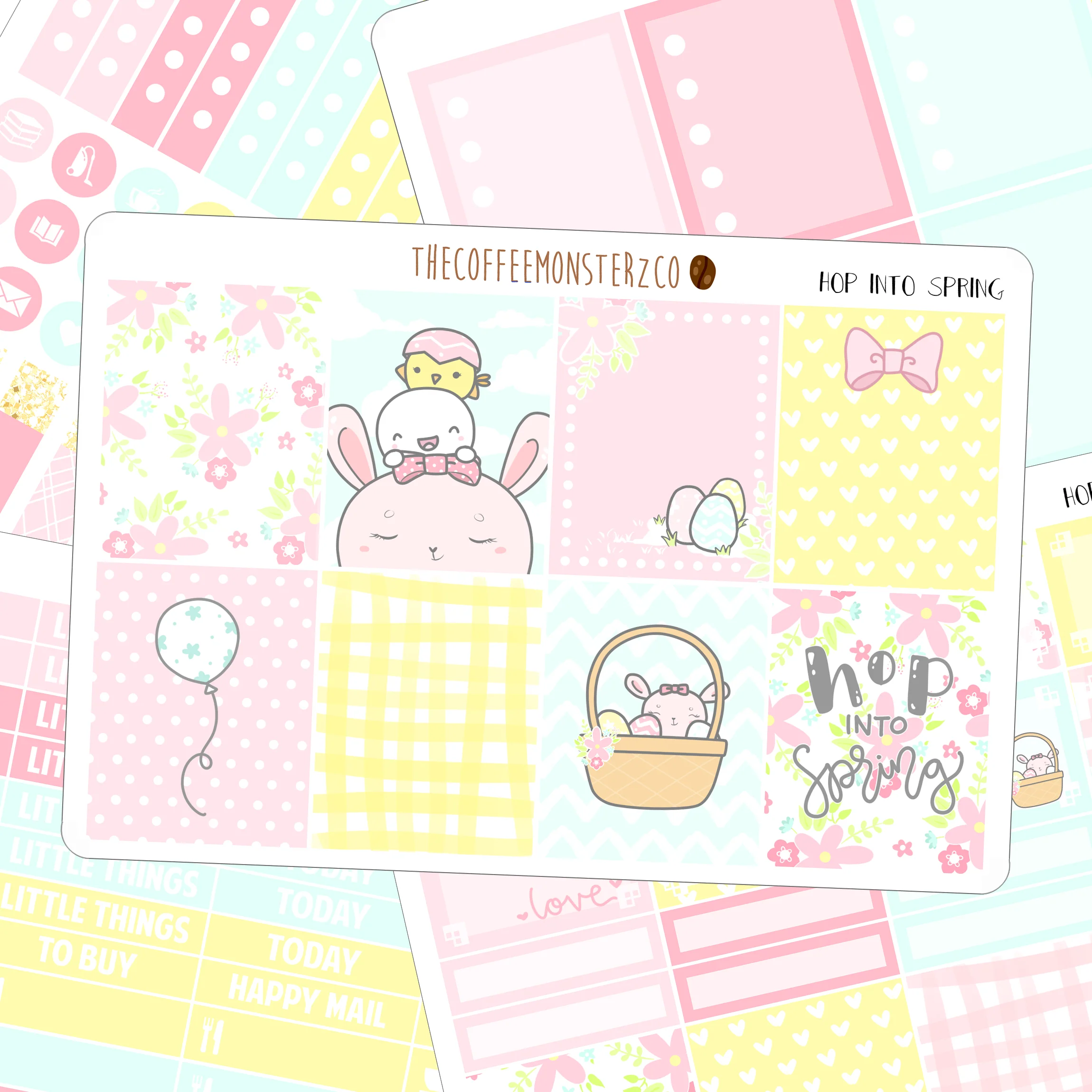 Hop Into Spring Full Vertical Kit