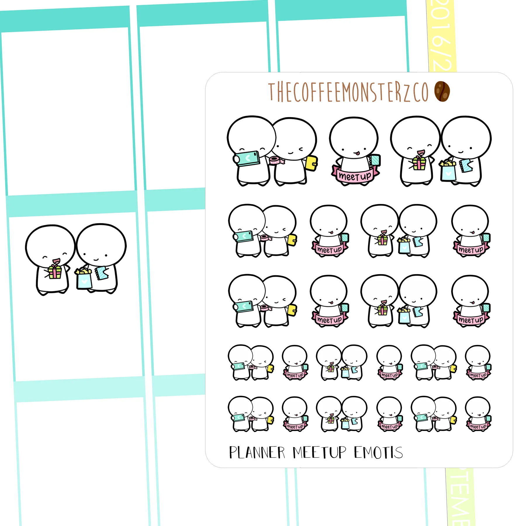 Planner Meetup Emotis