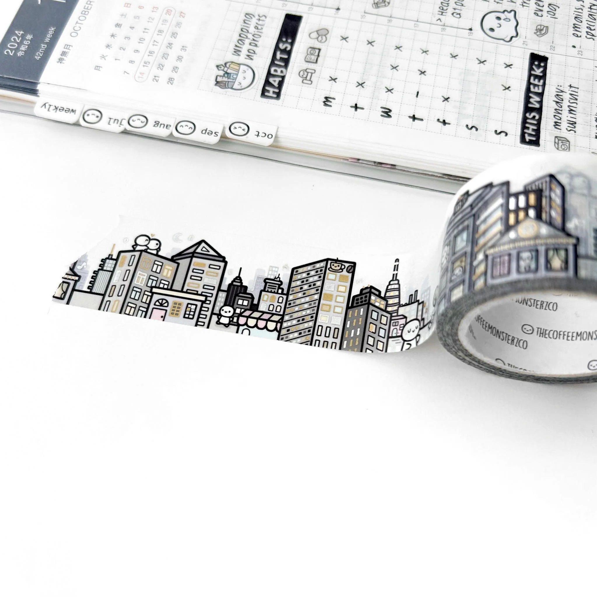 Concrete Jungle Washi Tape - 1