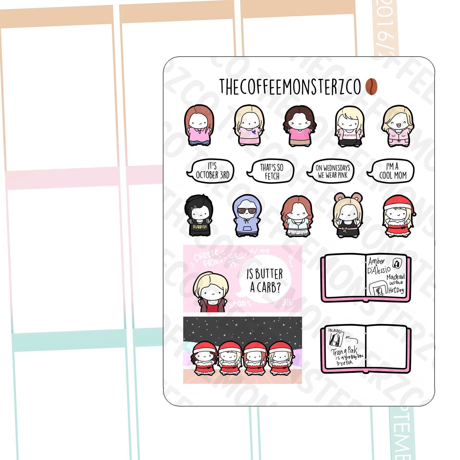 Mean Girls Sampler (FINAL STOCK)