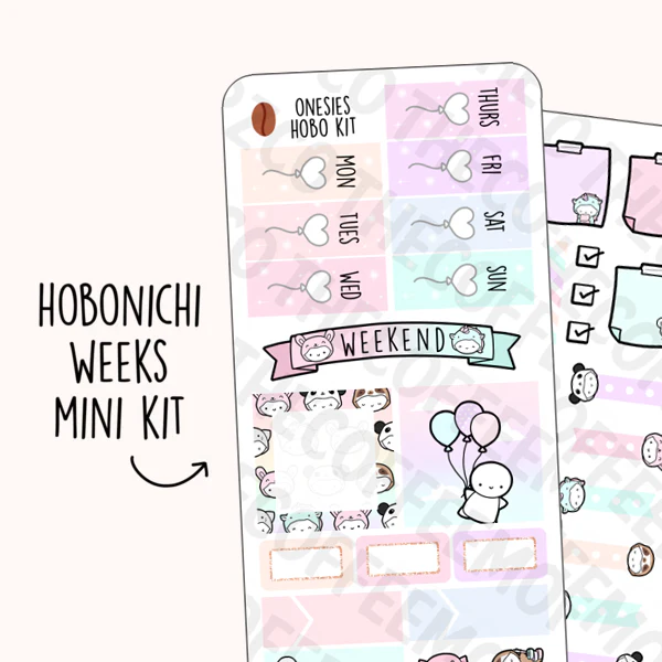 Onesies Hobonichi Weeks Kit