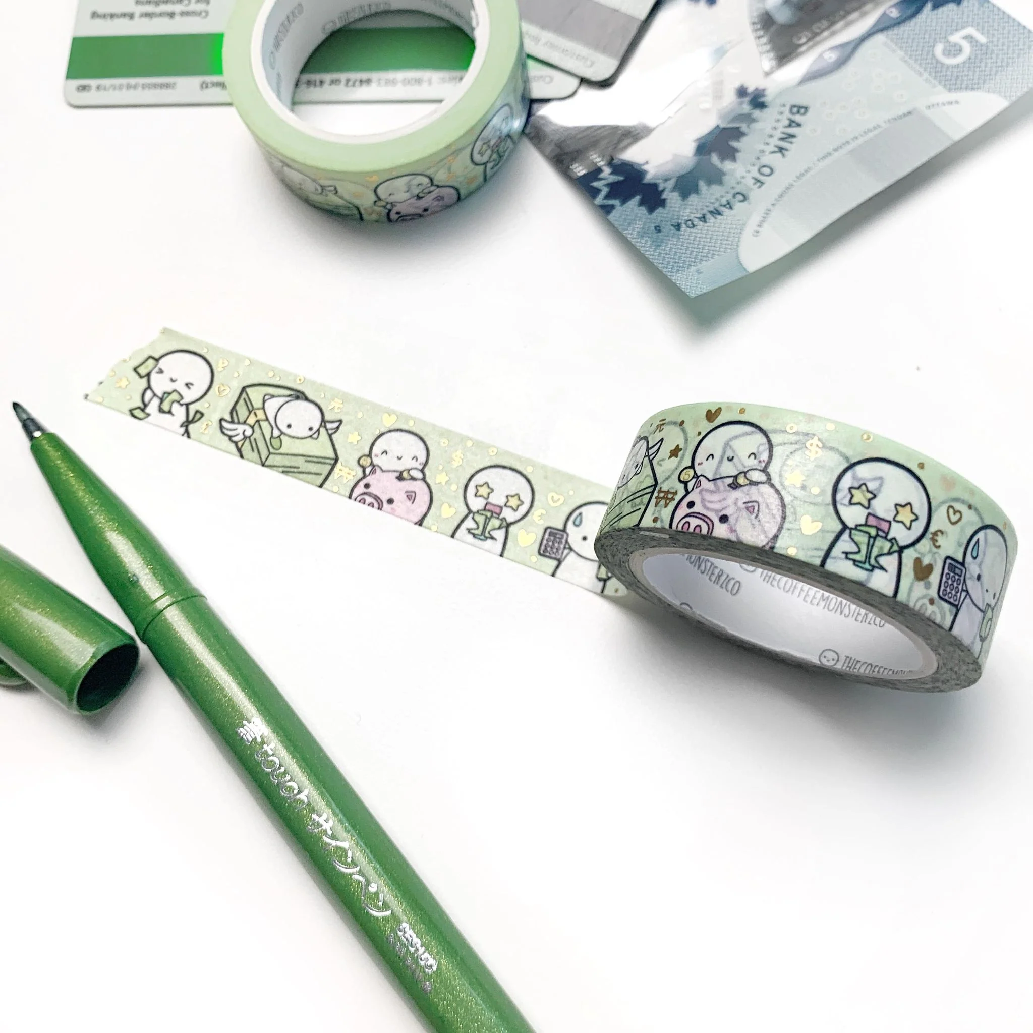 Bills & Budgeting Washi Tape - 15mm