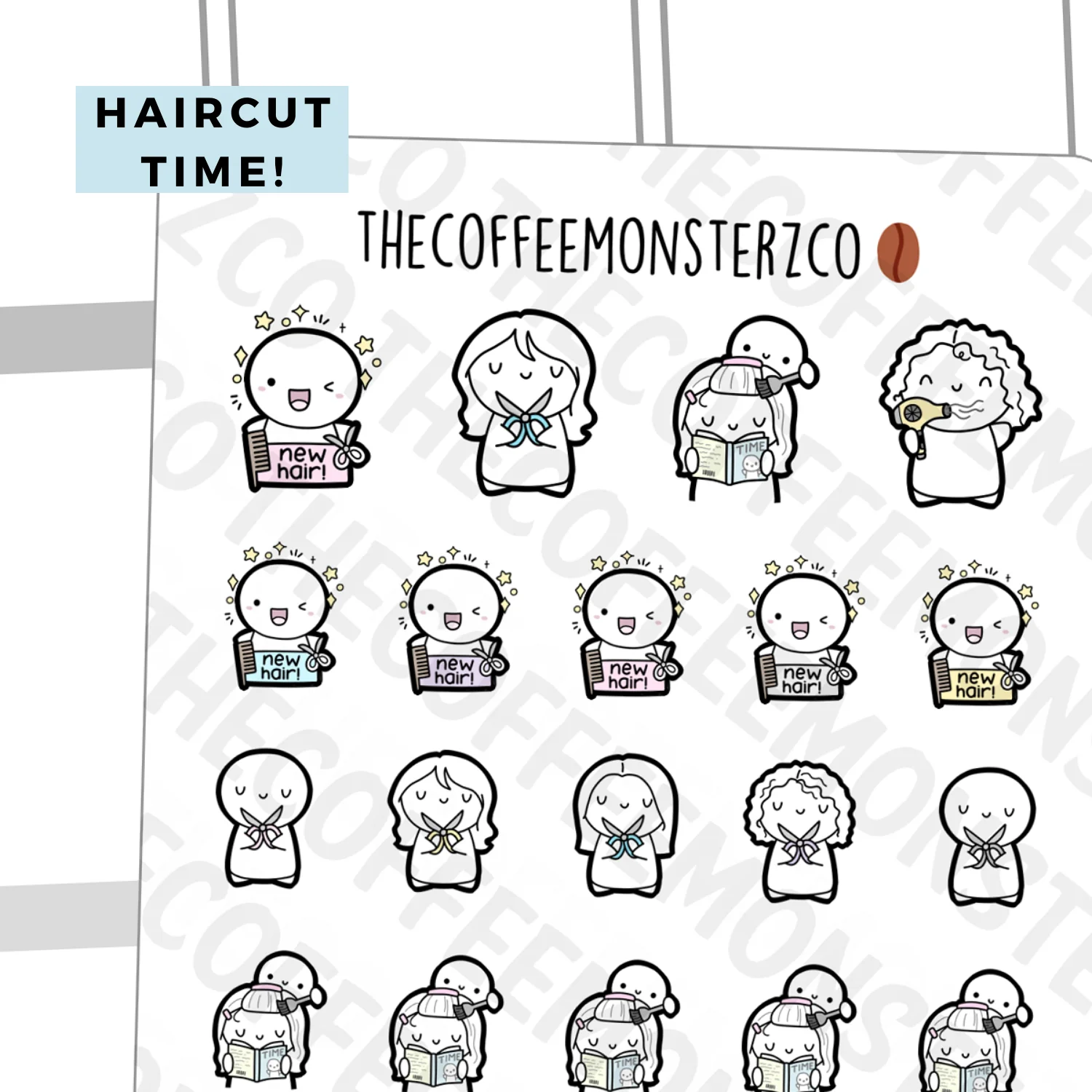 Haircut Emotis