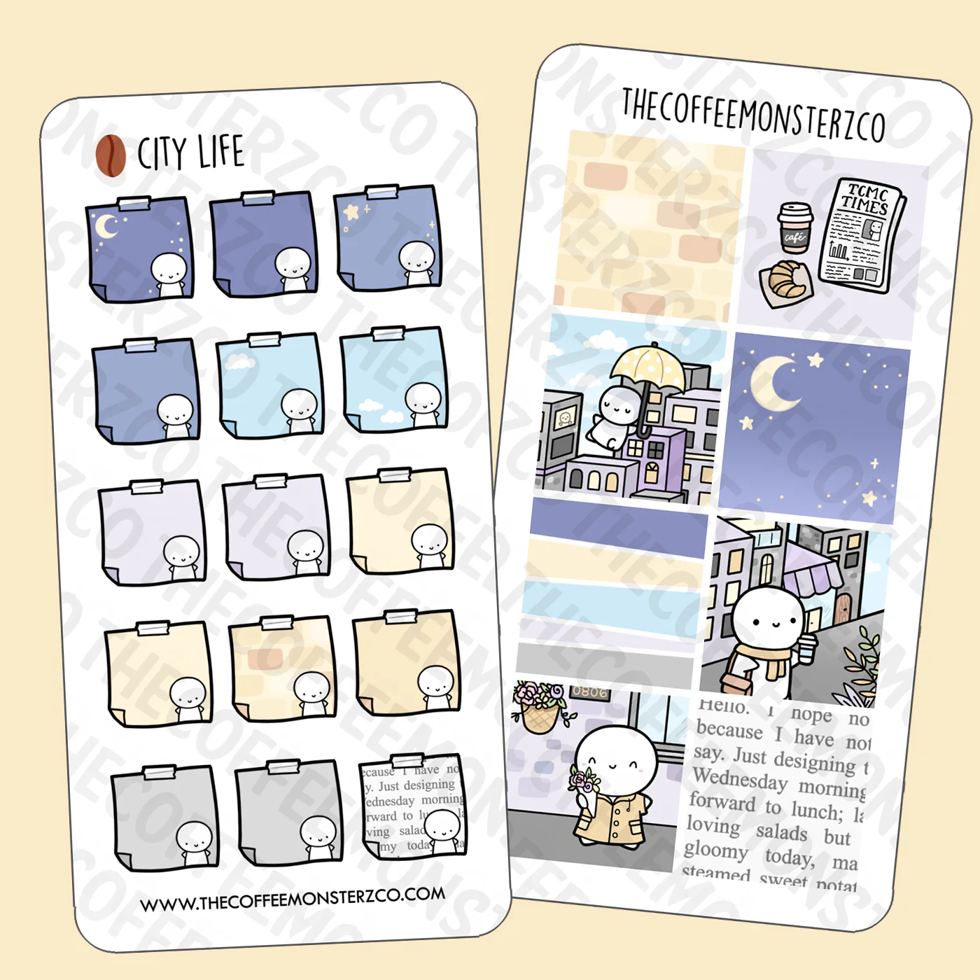 City Life Hobonichi Weeks Kit