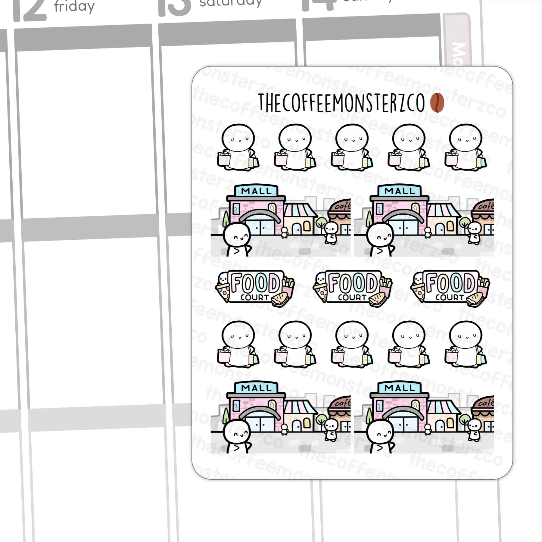 Shopping Mall Emotis