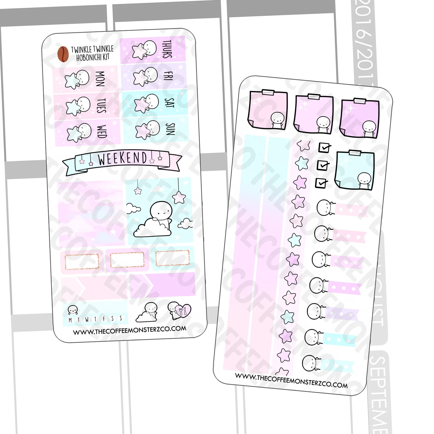 Twinkle twinkle Hobonichi Weeks Kit
