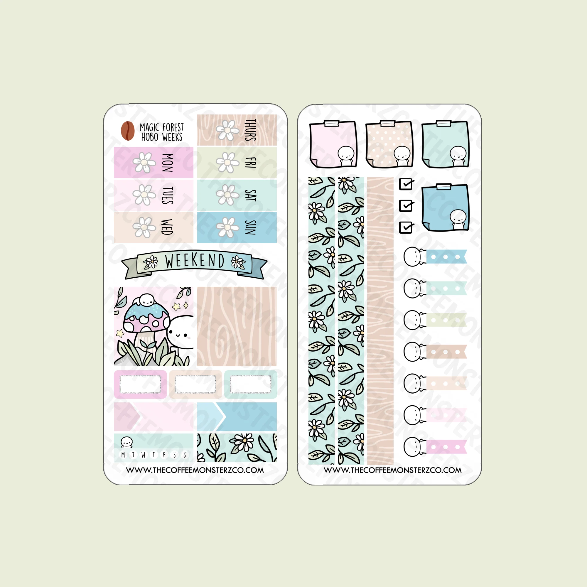Magic Forest Hobonichi Weeks Kit