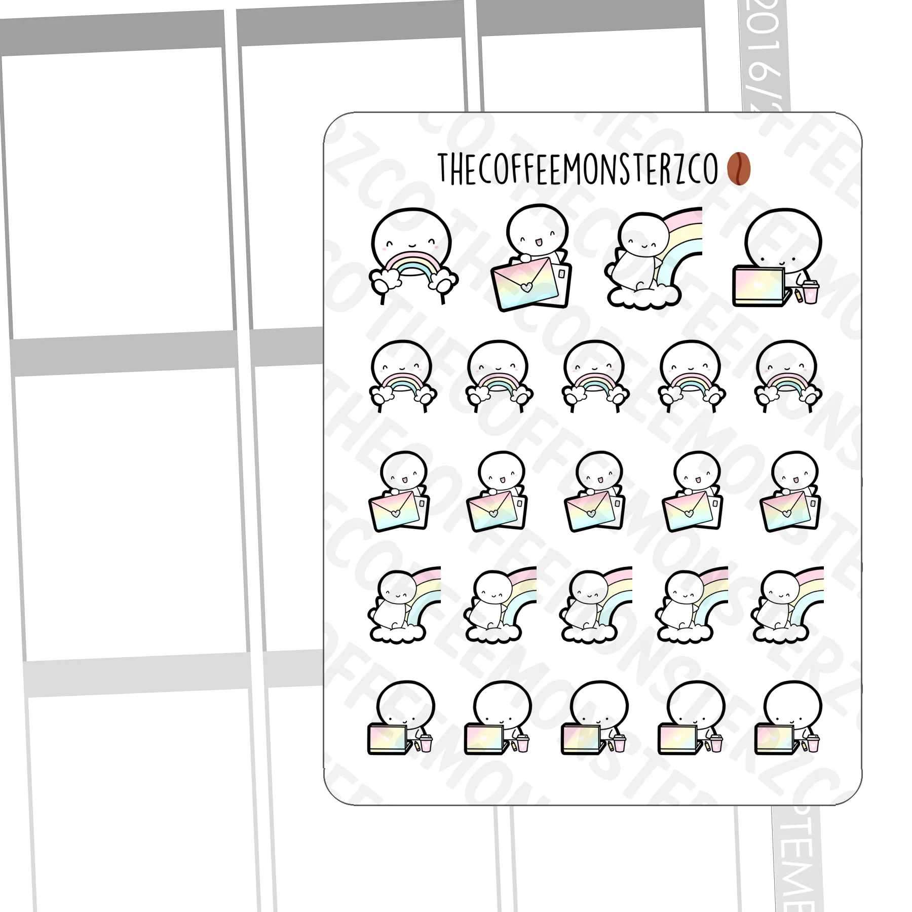 Rainbow Emotis