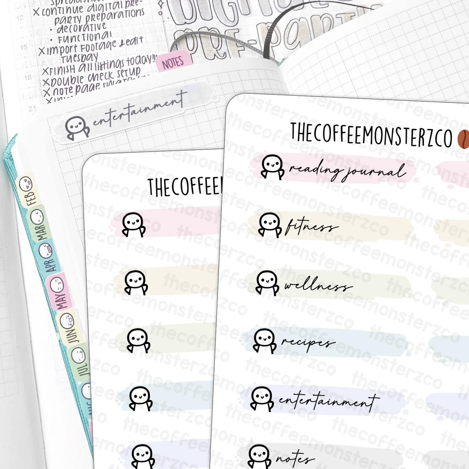 Note Page Swatches