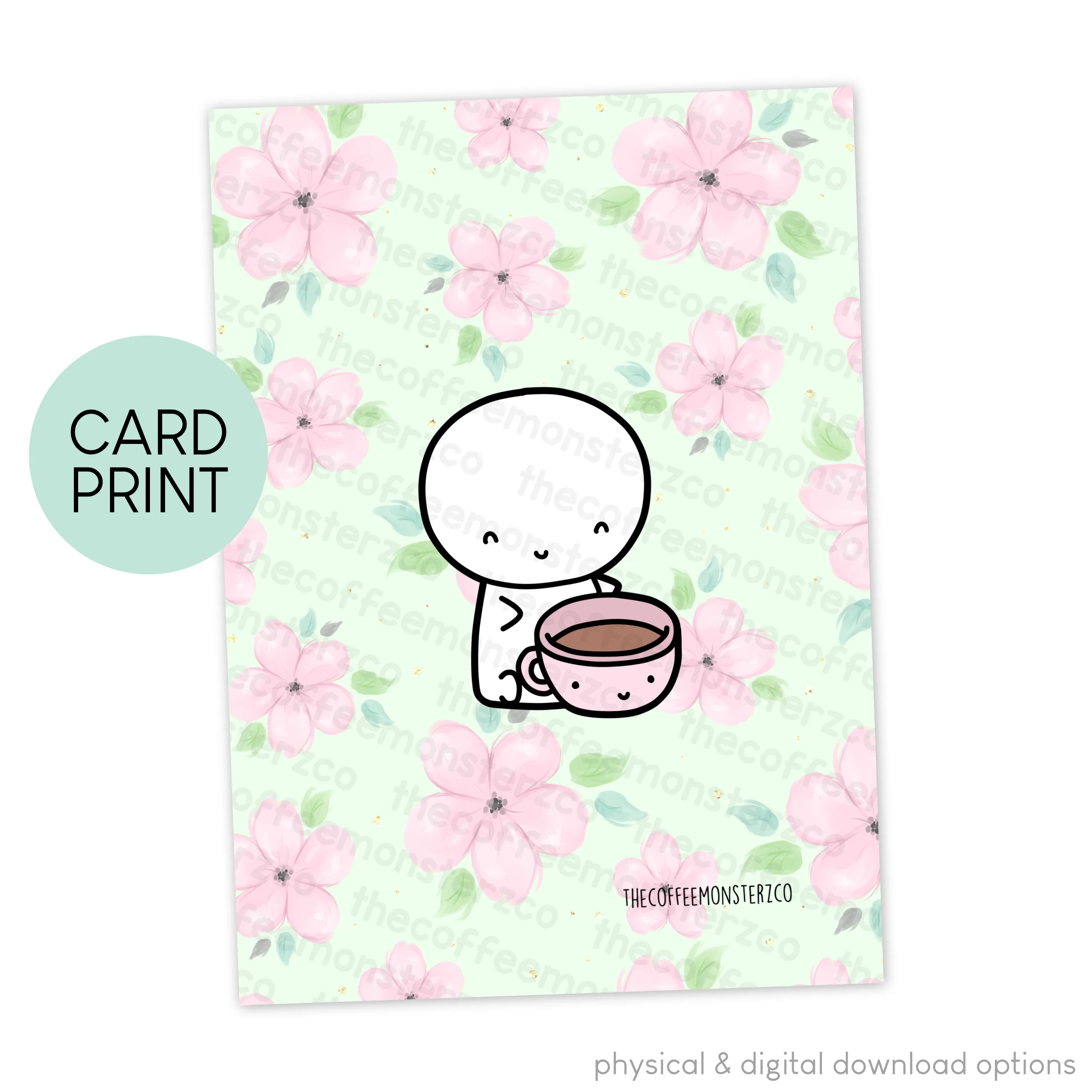 Tea Party - Card Print