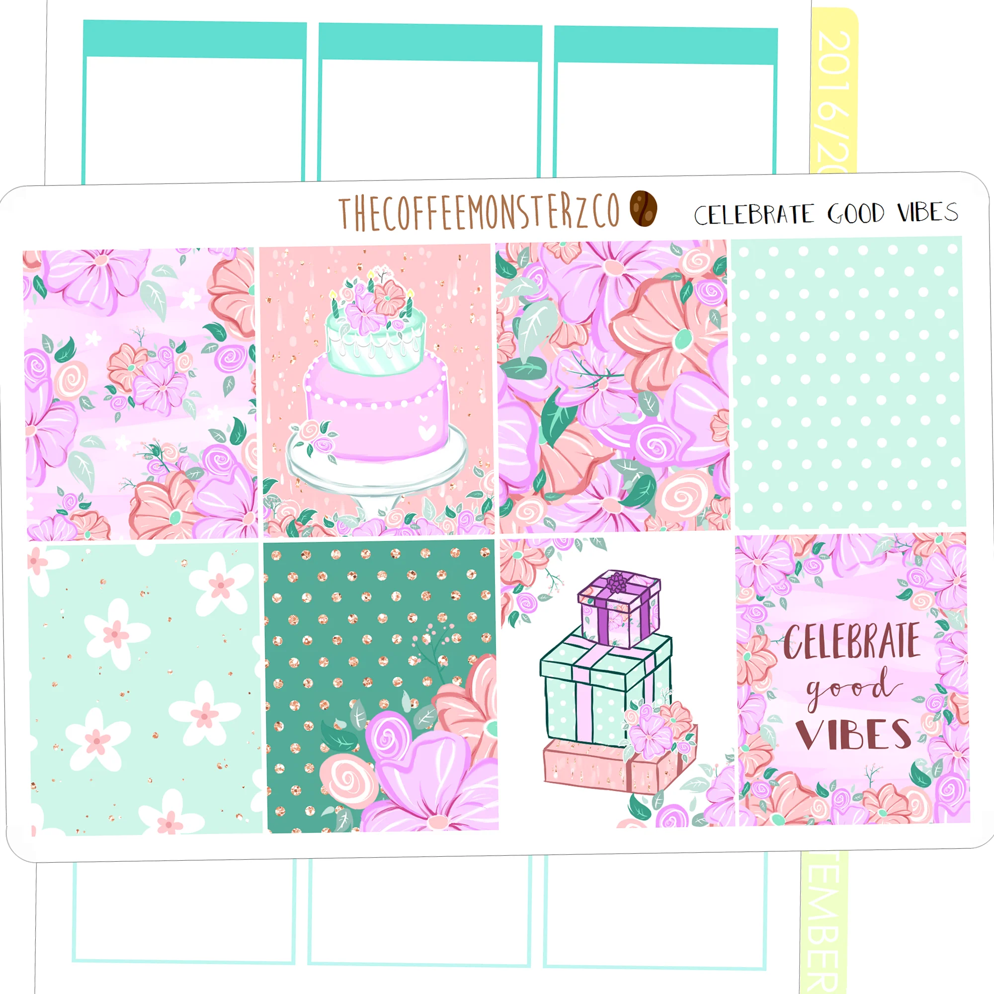 Celebrate Good Vibes Full Vertical Kit